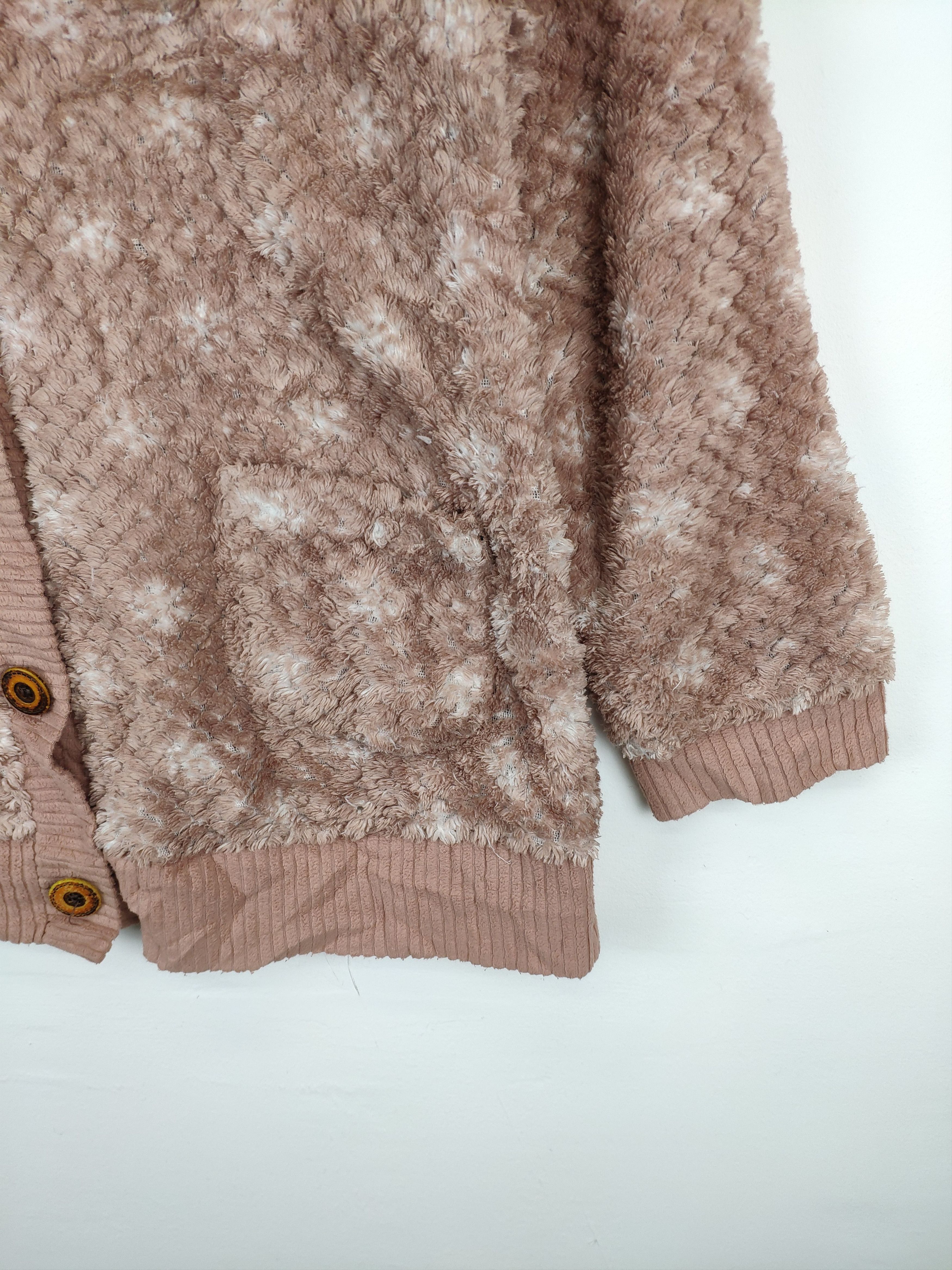 Japanese Brand OFFER💥 Vintage Fleece Cardigan Hoodie Size M / US 6-8 / IT 42-44 - 6 Thumbnail