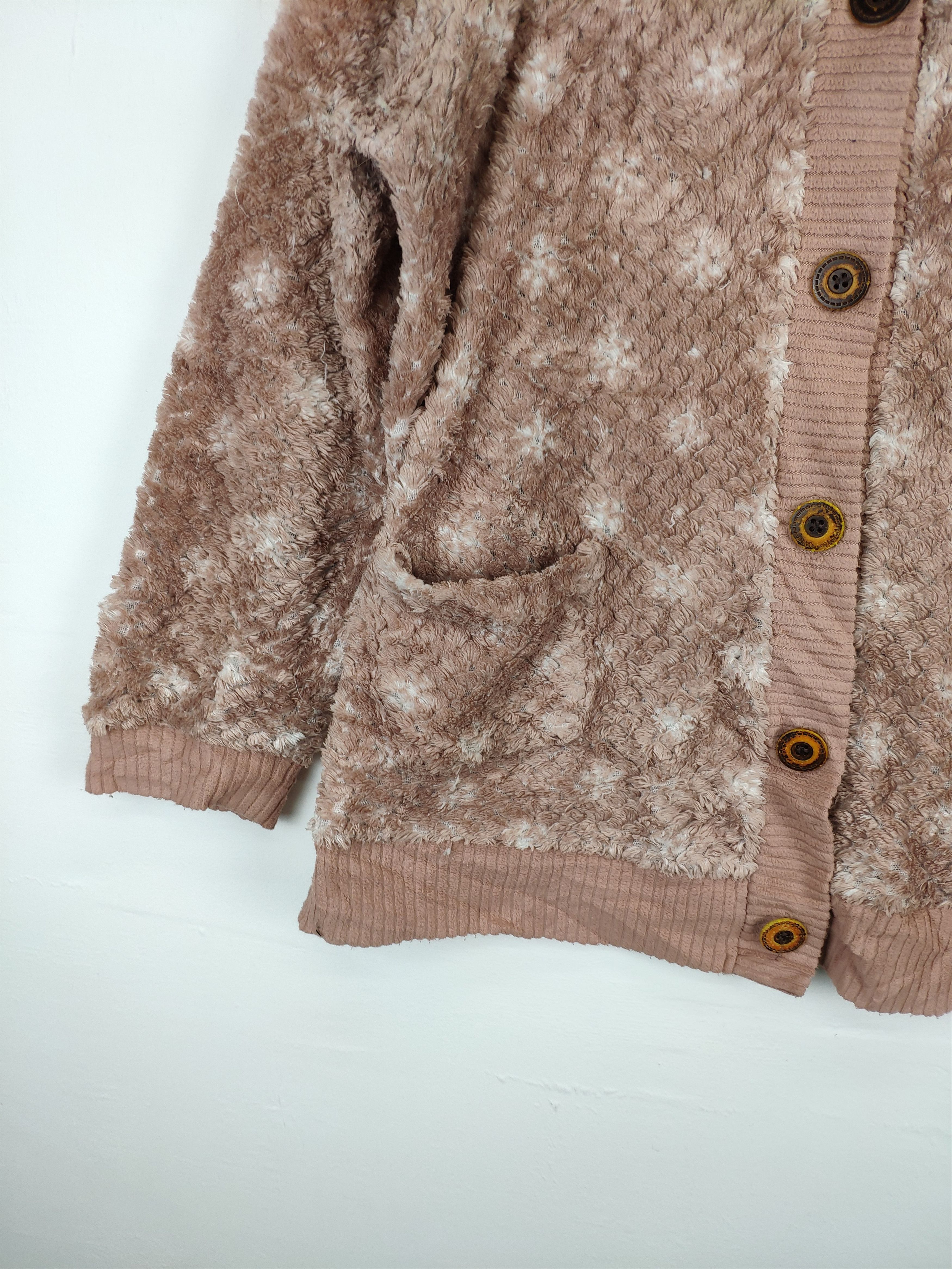 Japanese Brand OFFER💥 Vintage Fleece Cardigan Hoodie Size M / US 6-8 / IT 42-44 - 7 Thumbnail