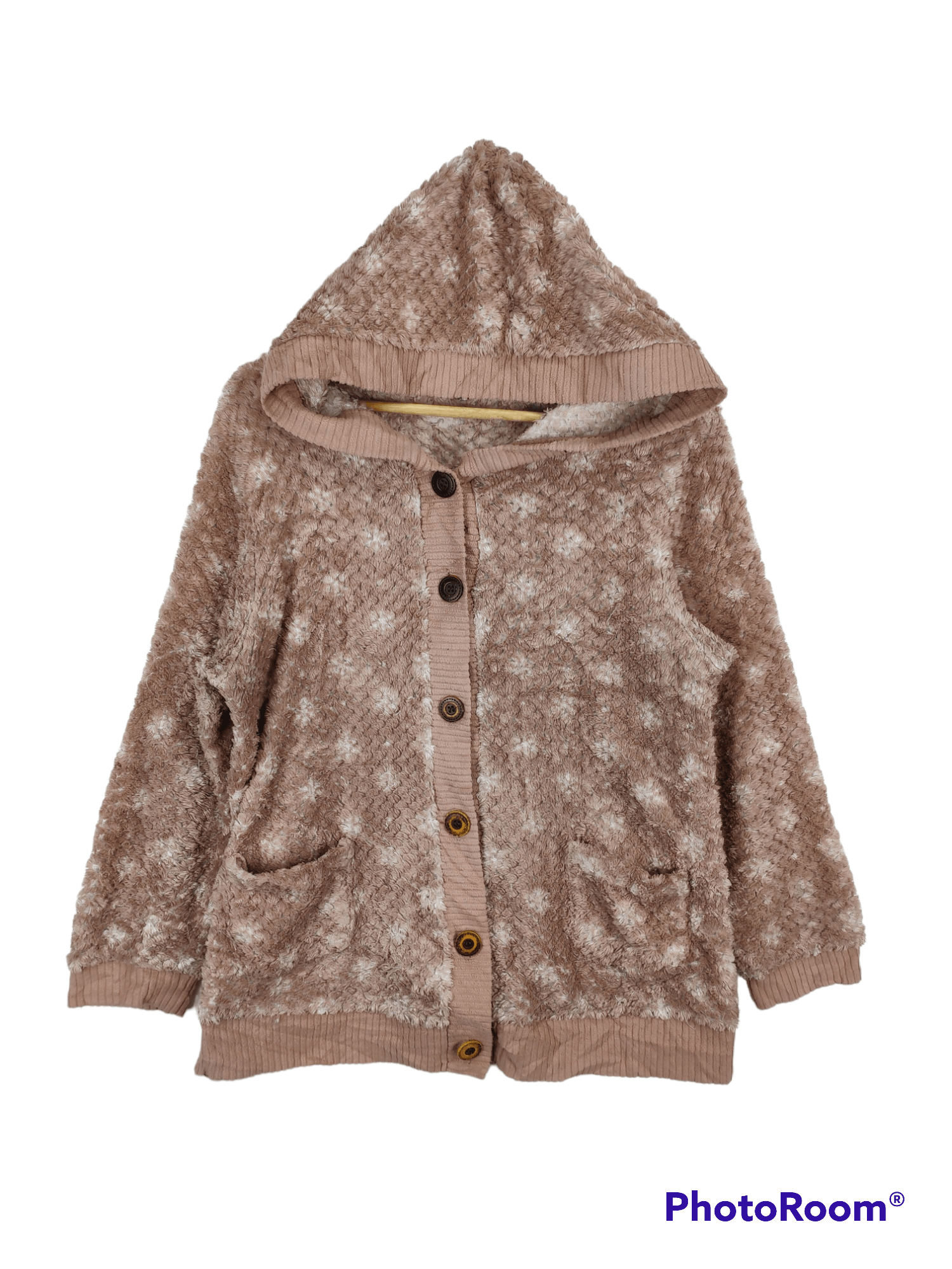 Japanese Brand OFFER💥 Vintage Fleece Cardigan Hoodie Size M / US 6-8 / IT 42-44 - 1 Thumbnail
