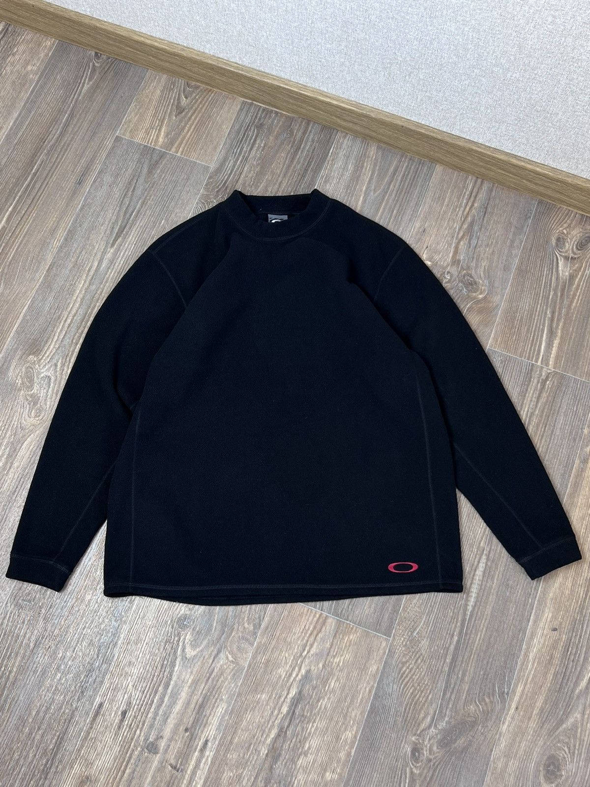 Oakley × Vintage Vintage Oakley Software “O” logo black fleece 