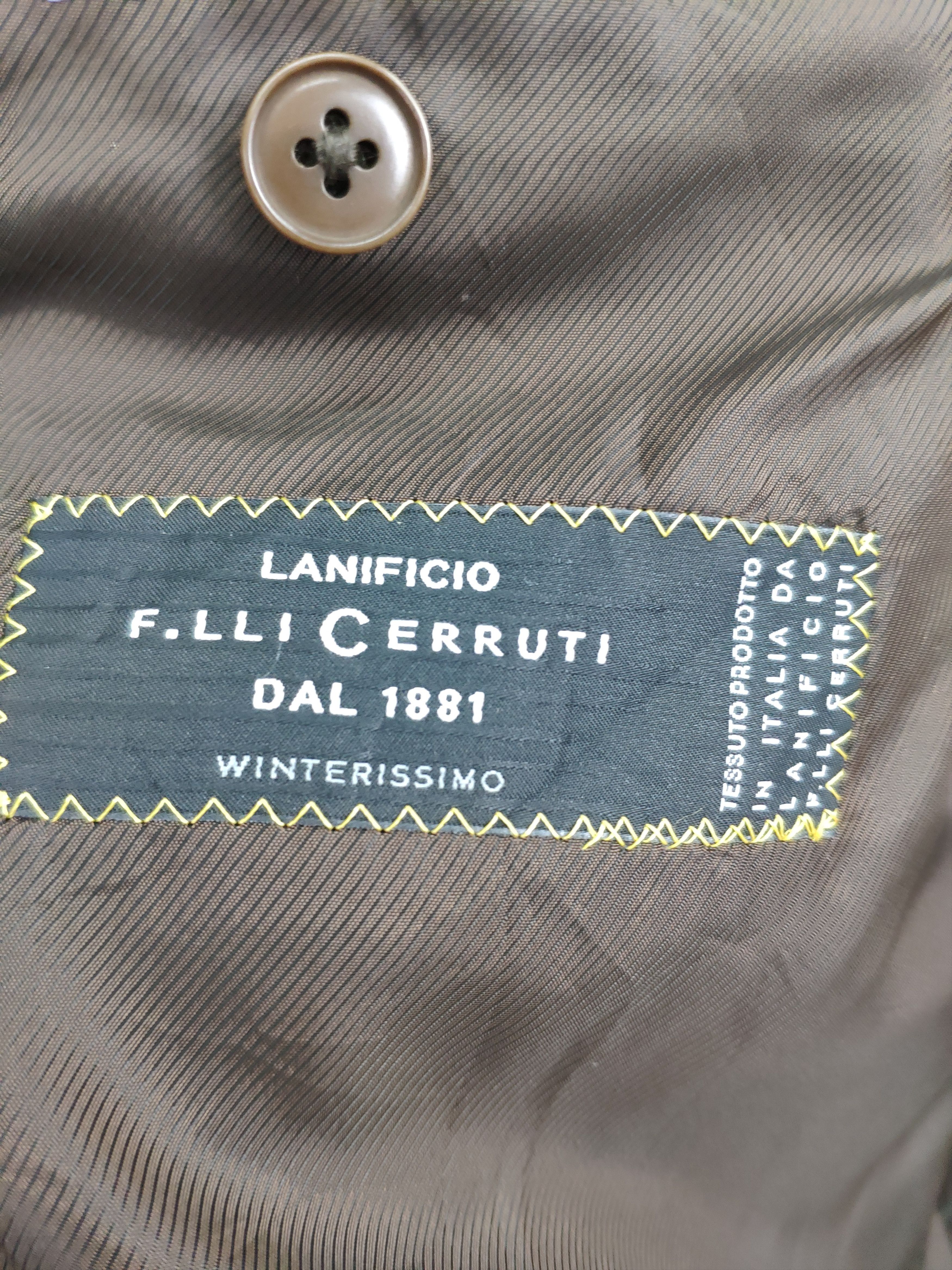 Cerruti 1881 Cerruti 1881 Wool Blazer Lanificio Size US L / EU 52-54 / 3 - 4 Thumbnail