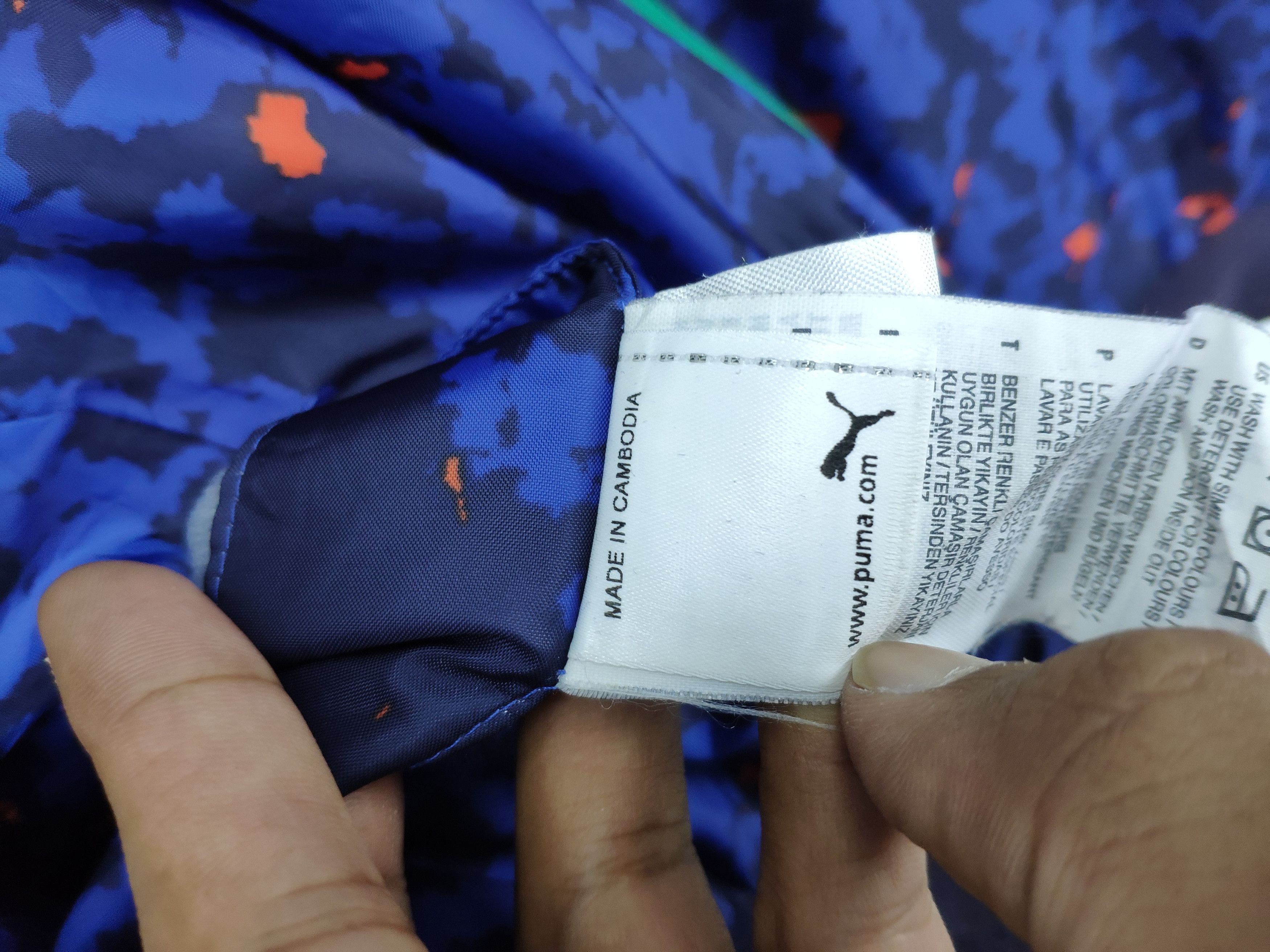 Puma Puma Hoodie Jacket Reversible Abstract Motif Size US L / EU 52-54 / 3 - 11 Thumbnail