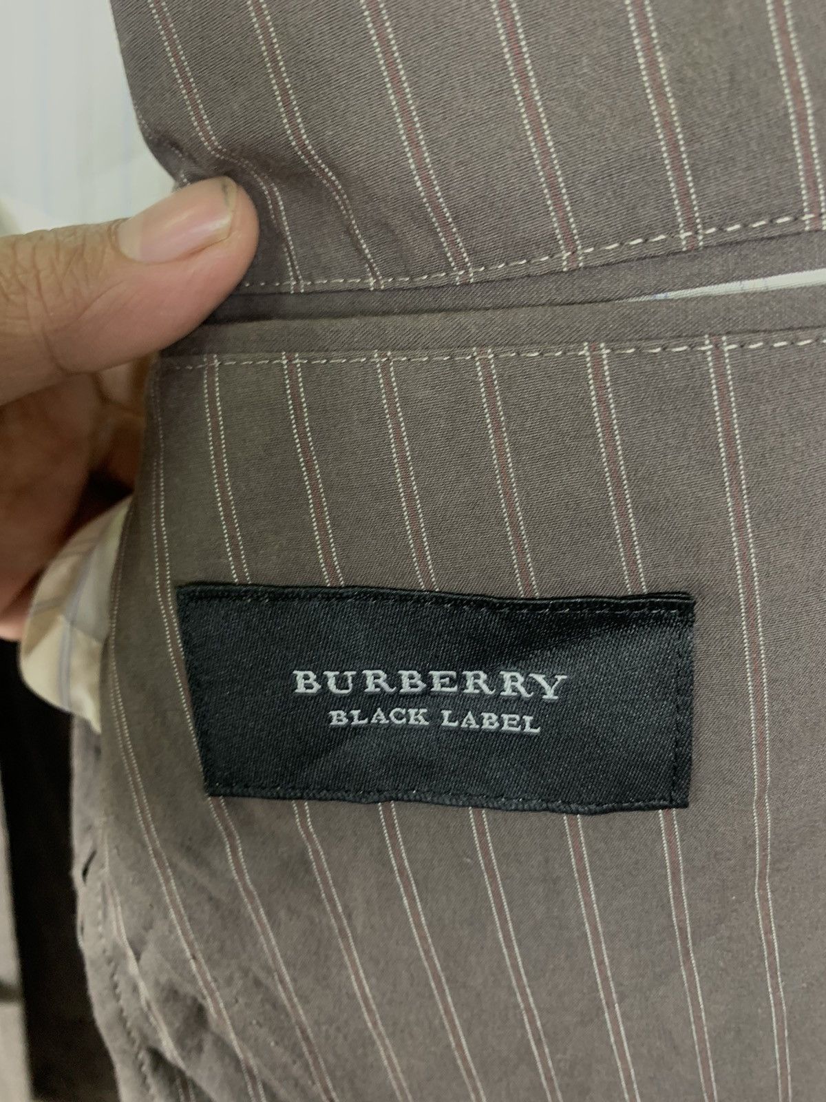 Burberry Burberry Black Label Stripes Blazer Coat Size US S / EU 44-46 / 1 - 5 Thumbnail