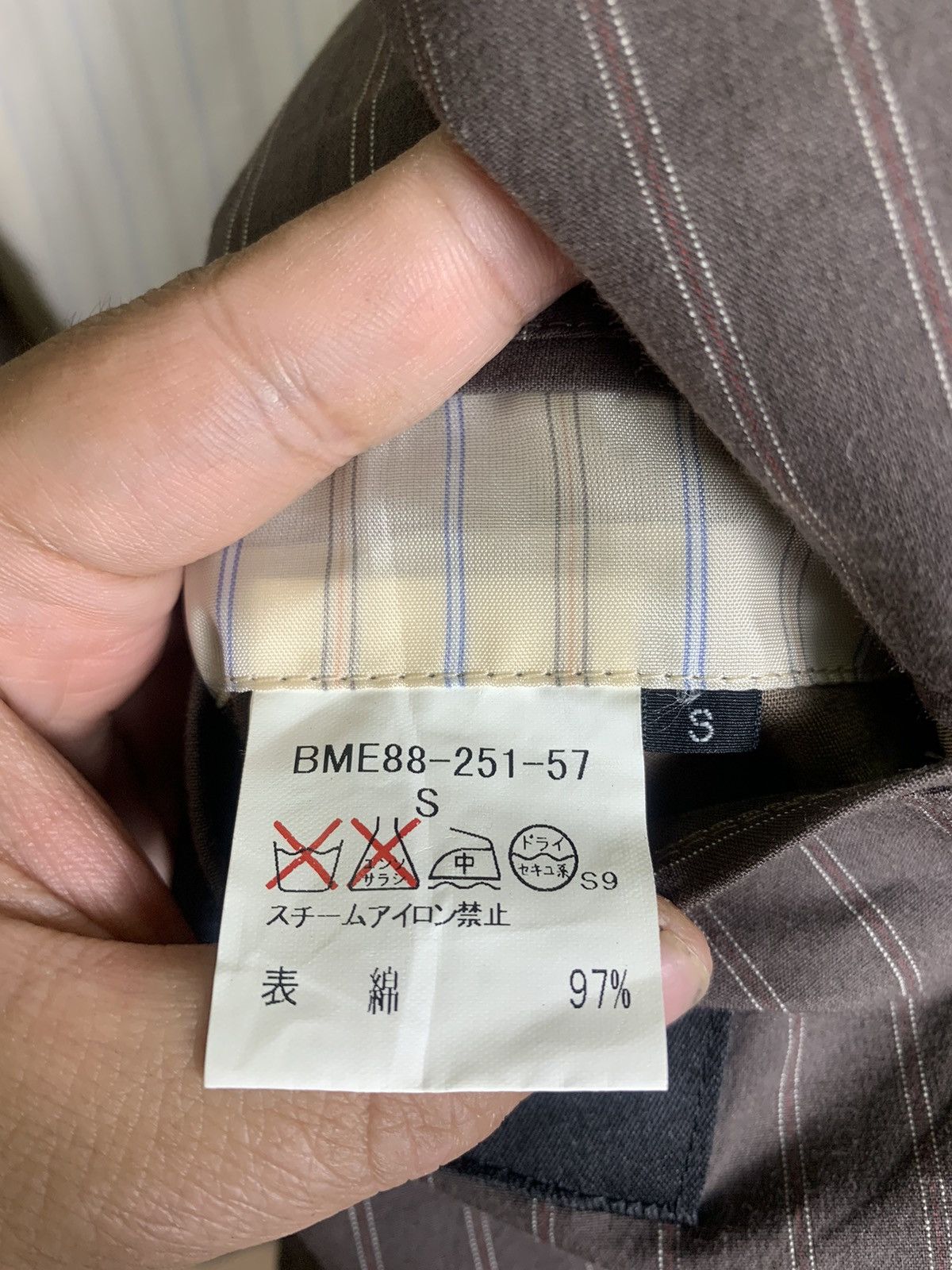 Burberry Burberry Black Label Stripes Blazer Coat Size US S / EU 44-46 / 1 - 6 Thumbnail