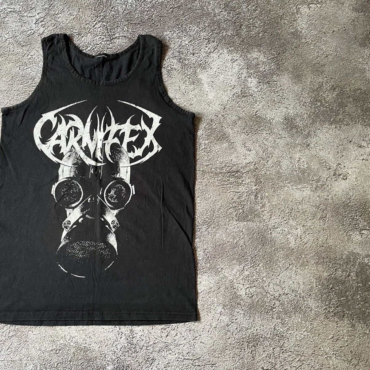 Vintage Vintage 00s Carnifex Graphic Tee Band Punk Dark Horror M Size US M / EU 48-50 / 2 - 4 Thumbnail