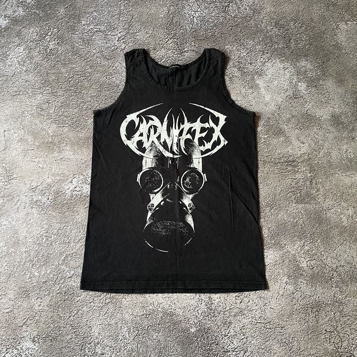 Vintage Vintage 00s Carnifex Graphic Tee Band Punk Dark Horror M Size US M / EU 48-50 / 2 - 3 Thumbnail