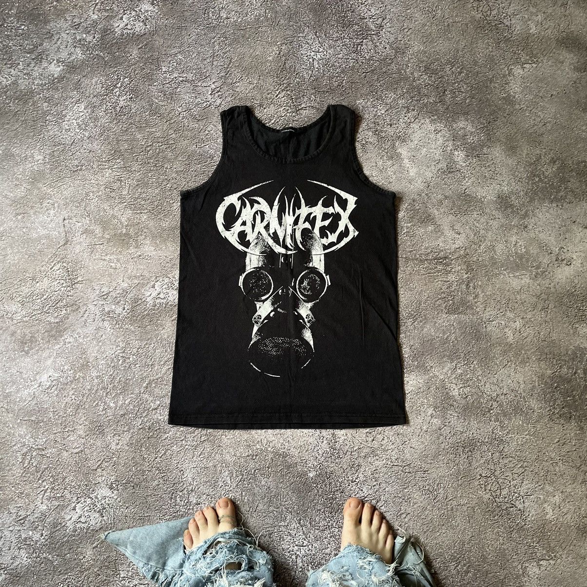 Vintage Vintage 00s Carnifex Graphic Tee Band Punk Dark Horror M Size US M / EU 48-50 / 2 - 1 Thumbnail