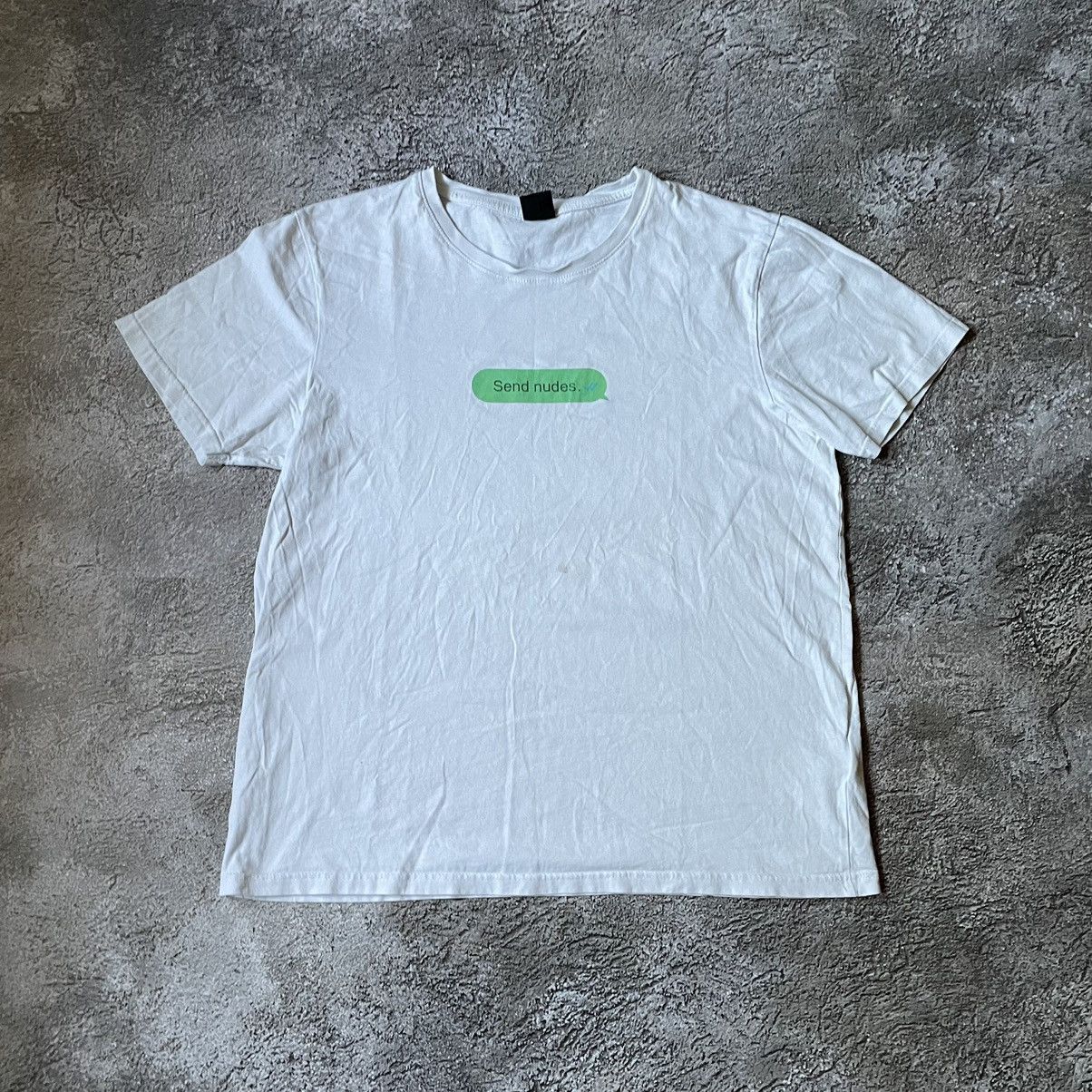 Vintage Vintage Y2K Graphic Tee Sun Faded Humor Streetwear Cropped L Size US L / EU 52-54 / 3 - 3 Thumbnail
