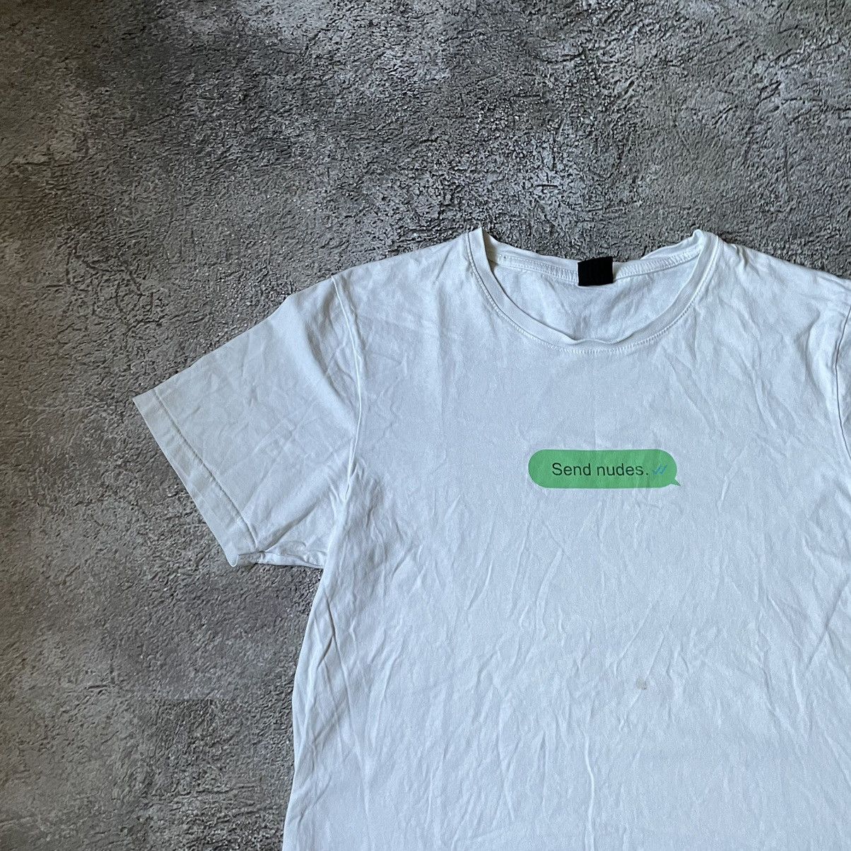 Vintage Vintage Y2K Graphic Tee Sun Faded Humor Streetwear Cropped L Size US L / EU 52-54 / 3 - 5 Thumbnail