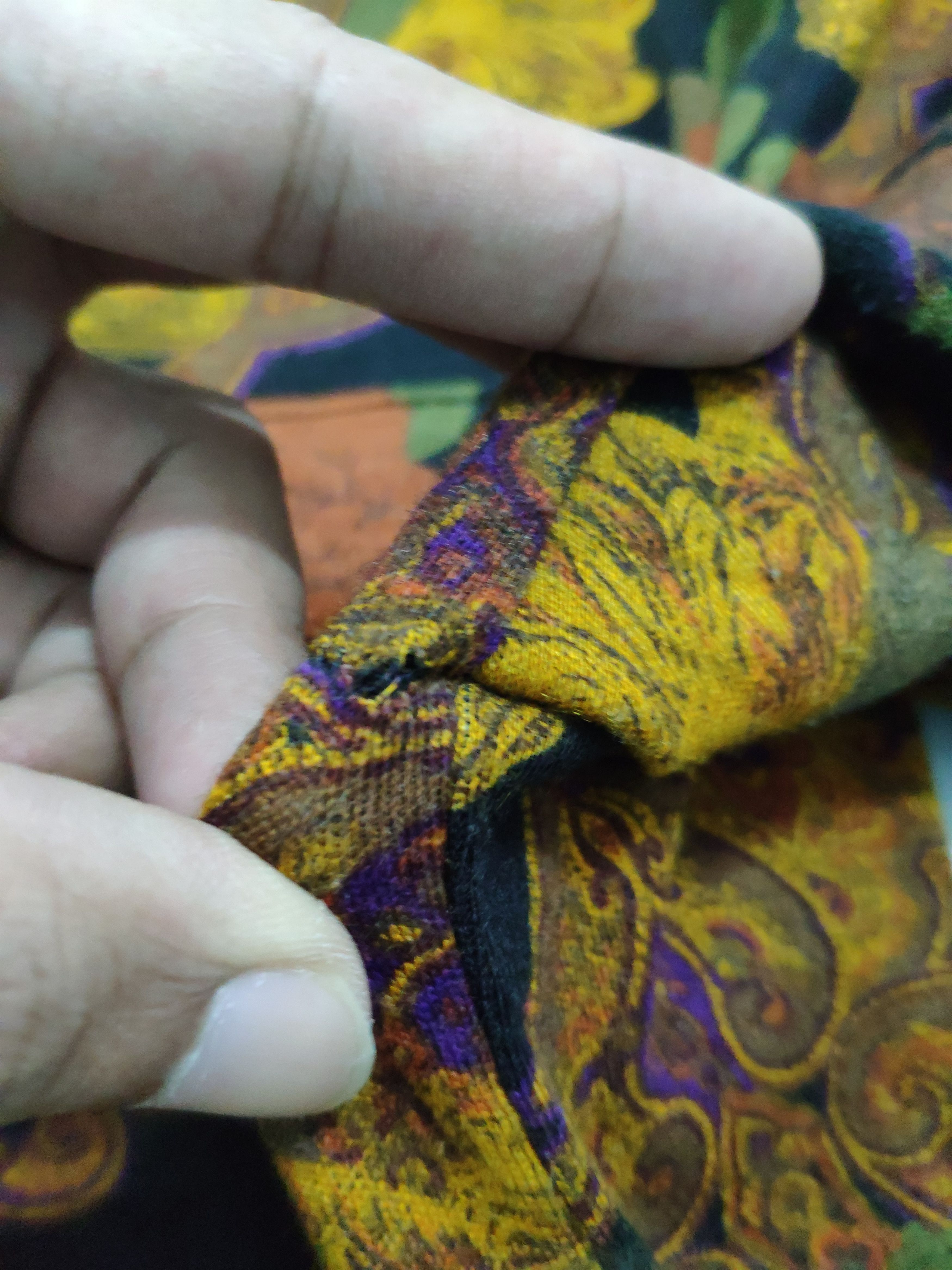 Japanese Brand Vintage Wool Shirt Button Up All Over Print Size M / US 6-8 / IT 42-44 - 11 Thumbnail