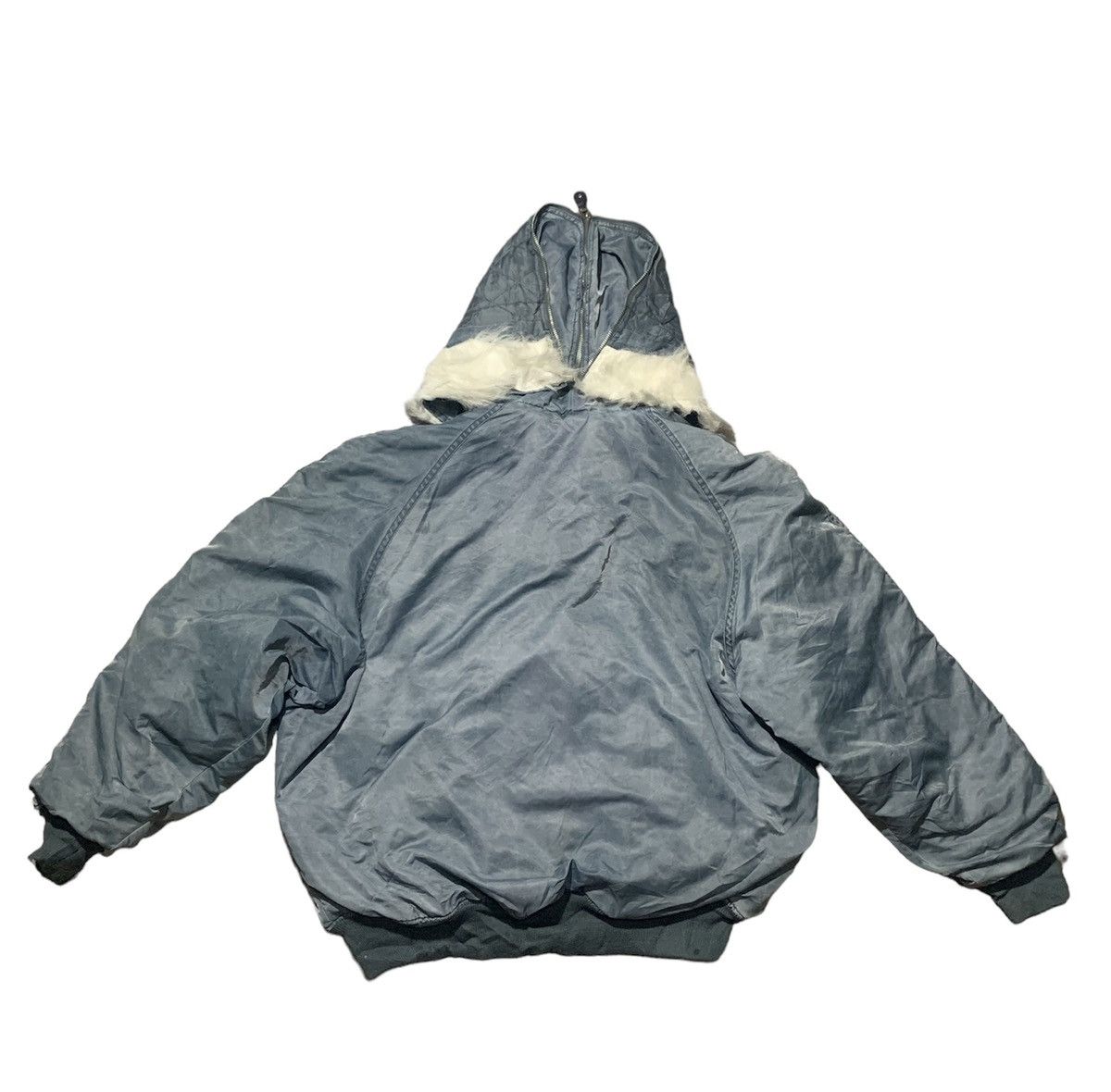 Vintage Vintage 80s Military NB-2 Ma-1 Flight Bomber Jacket Size US L / EU 52-54 / 3 - 5 Thumbnail