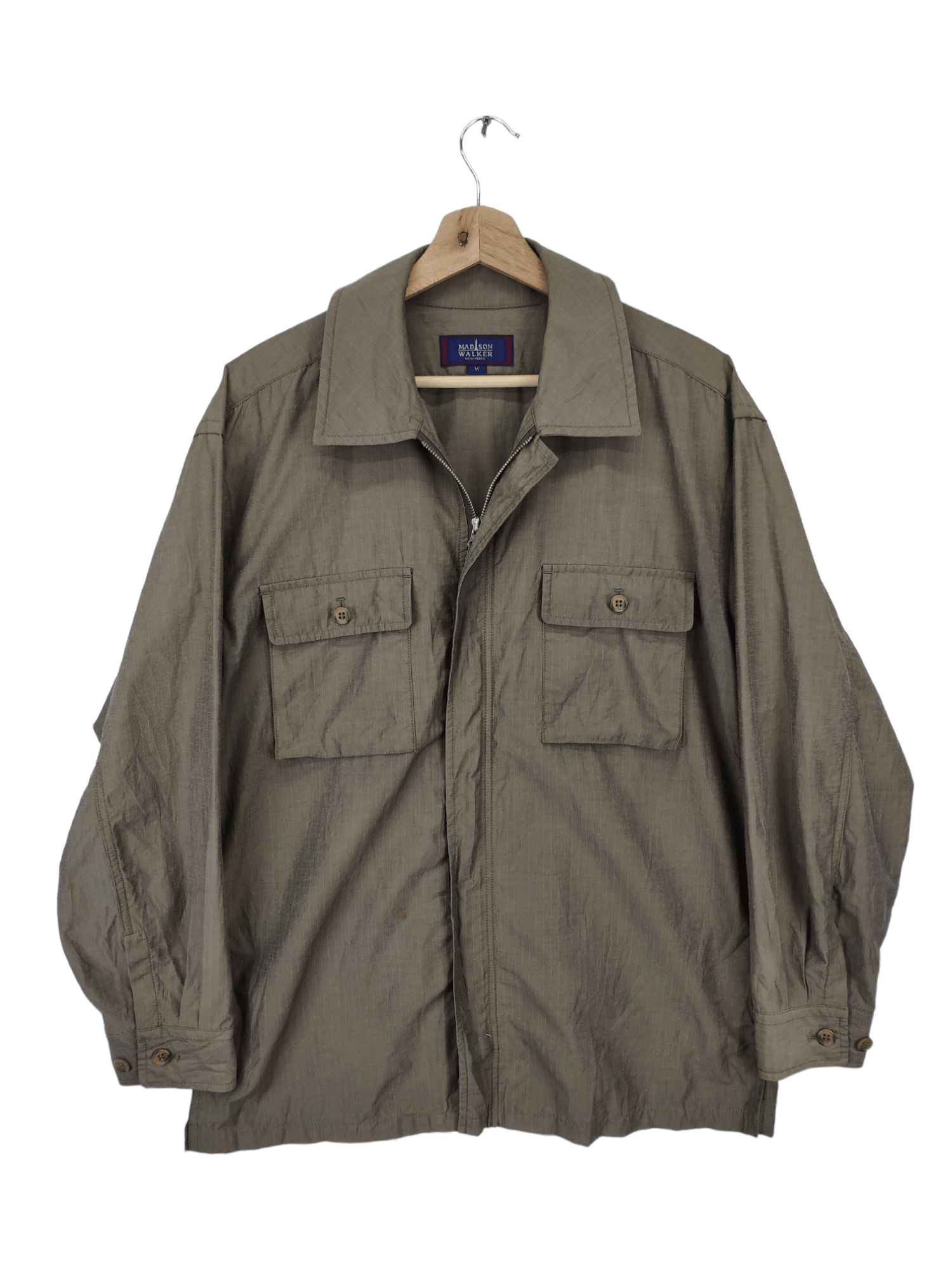 If Six Was Nine × Japanese Brand × Vintage 🇯🇵 Vintage 1990s Madison Walker Jacket Double Pocket Size US M / EU 48-50 / 2 - 1 Thumbnail