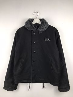 Vintage Us Navy Deck Jacket | Grailed