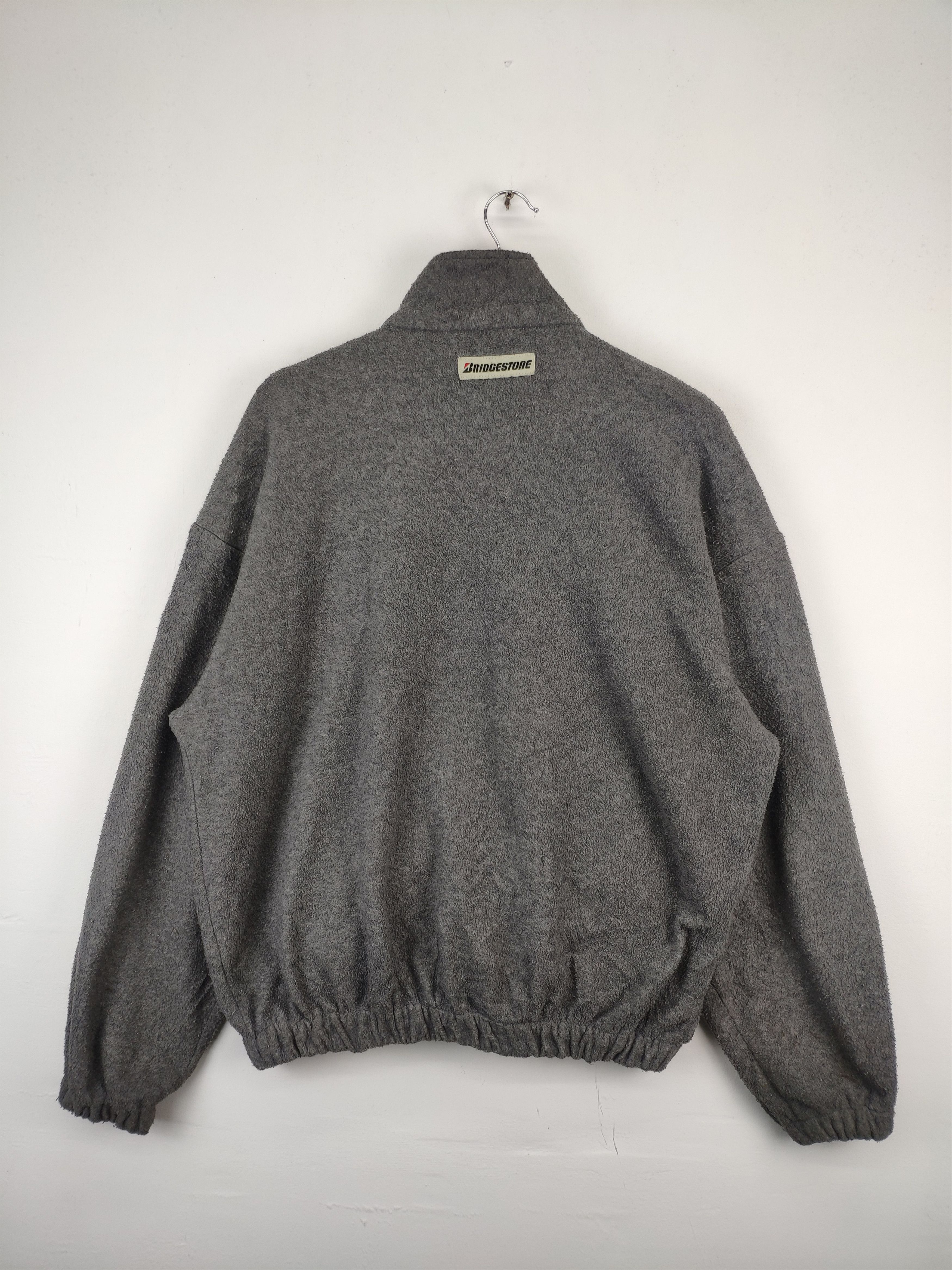 Vintage Vintage Bridgestone Fleece Jacket Size US L / EU 52-54 / 3 - 2 Thumbnail