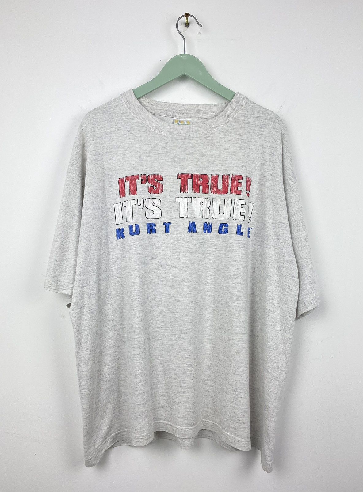 WWE Vintage Y2K Kurt Angle 2000 T Shirt John Cena Stone Cold Size US XL / EU 56 / 4 - 1 Thumbnail