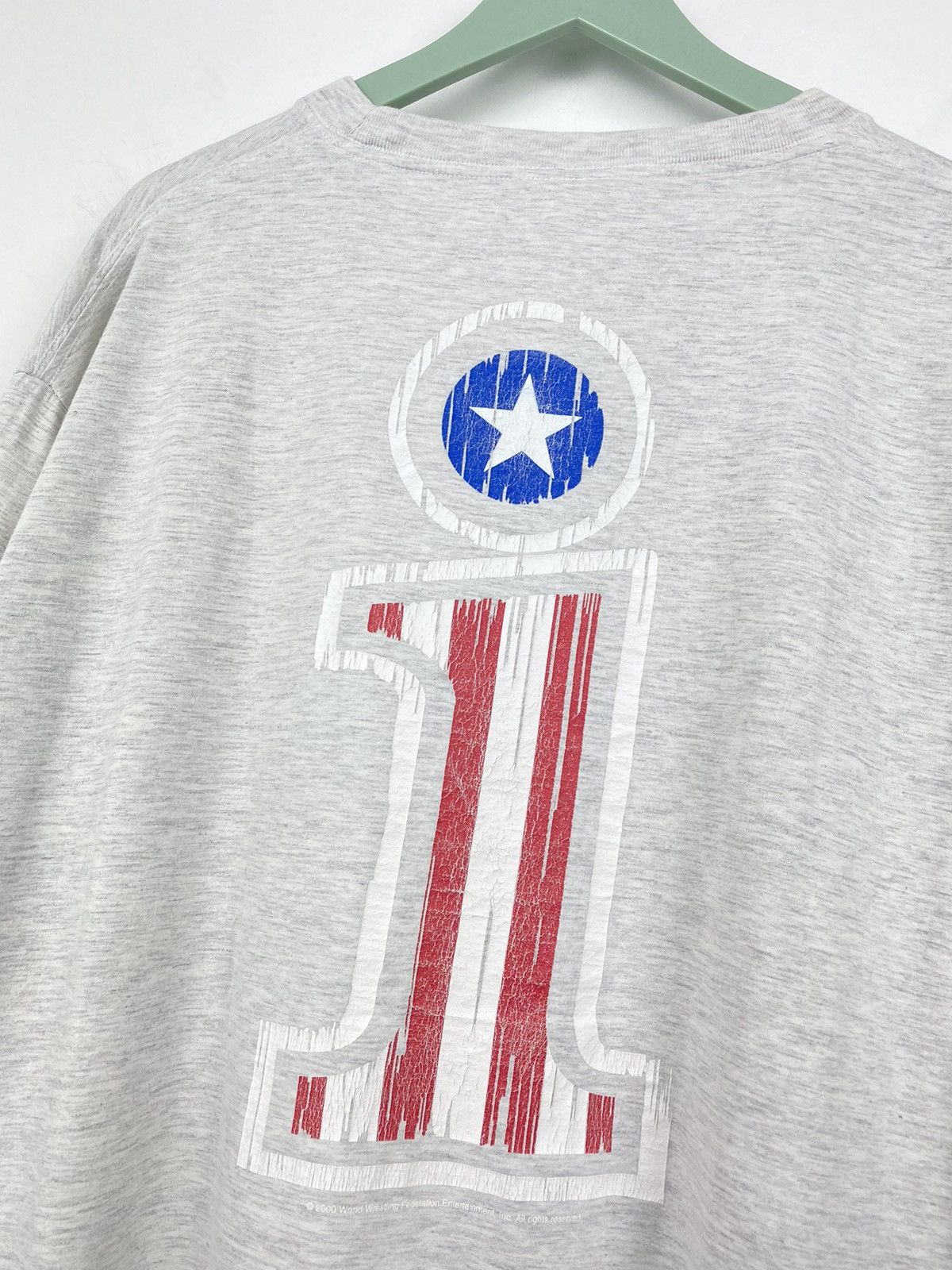WWE Vintage Y2K Kurt Angle 2000 T Shirt John Cena Stone Cold Size US XL / EU 56 / 4 - 6 Thumbnail