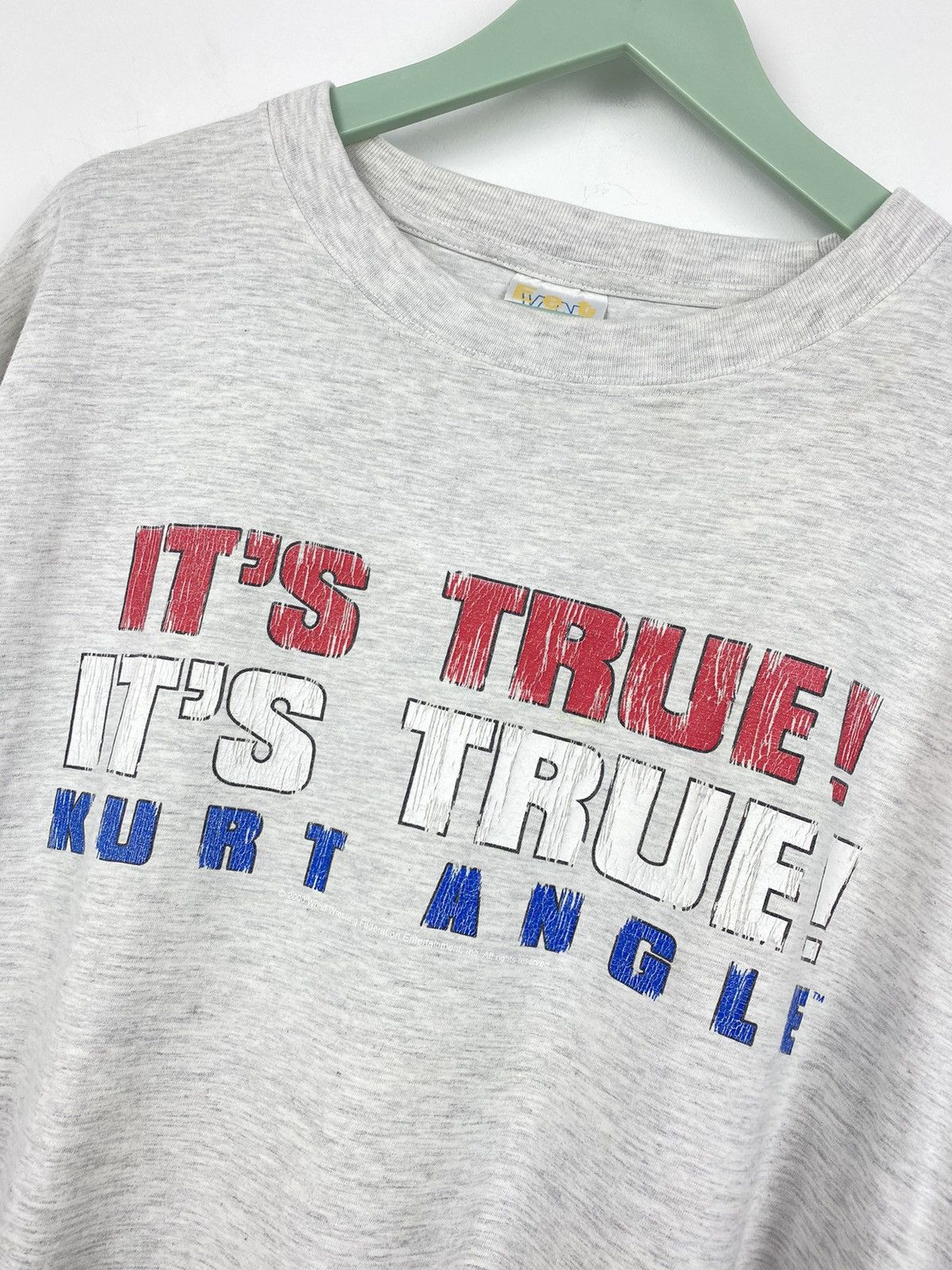WWE Vintage Y2K Kurt Angle 2000 T Shirt John Cena Stone Cold Size US XL / EU 56 / 4 - 2 Thumbnail