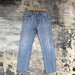 Vintage Levi's Jeans Paint Splatter