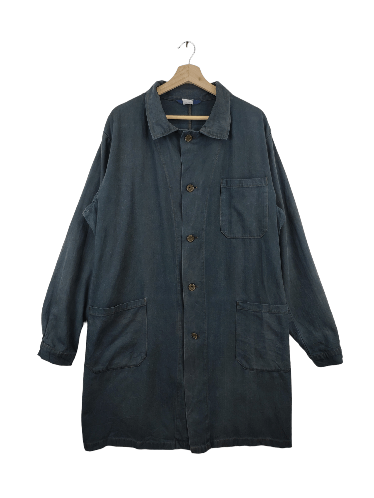 Japanese Brand × Le Grande Bleu (L.G.B.) Vintage Long Shirt Button Up Unbranded Size L / US 10 / IT 46 - 1 Thumbnail