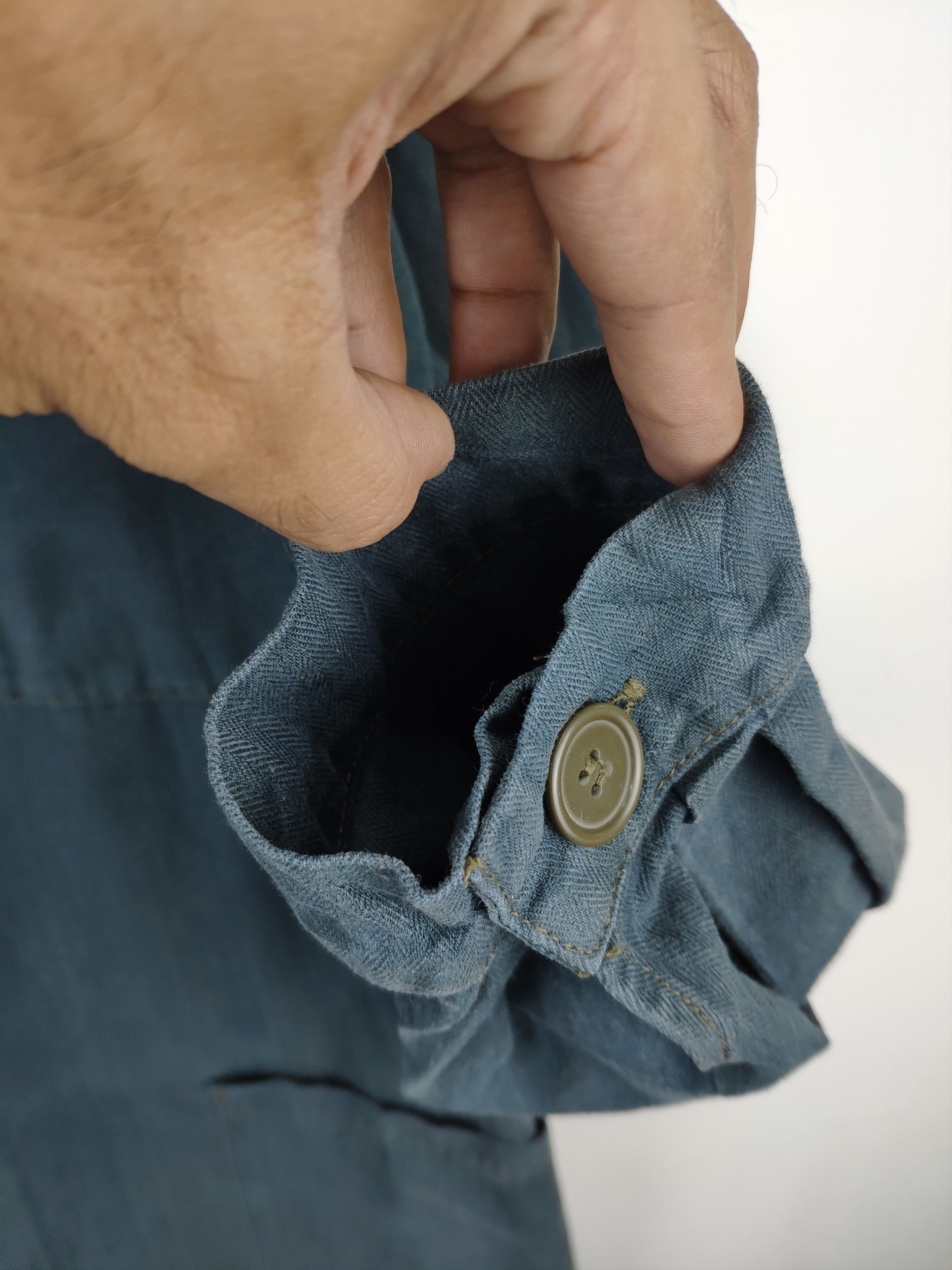 Japanese Brand × Le Grande Bleu (L.G.B.) Vintage Long Shirt Button Up Unbranded Size L / US 10 / IT 46 - 6 Thumbnail