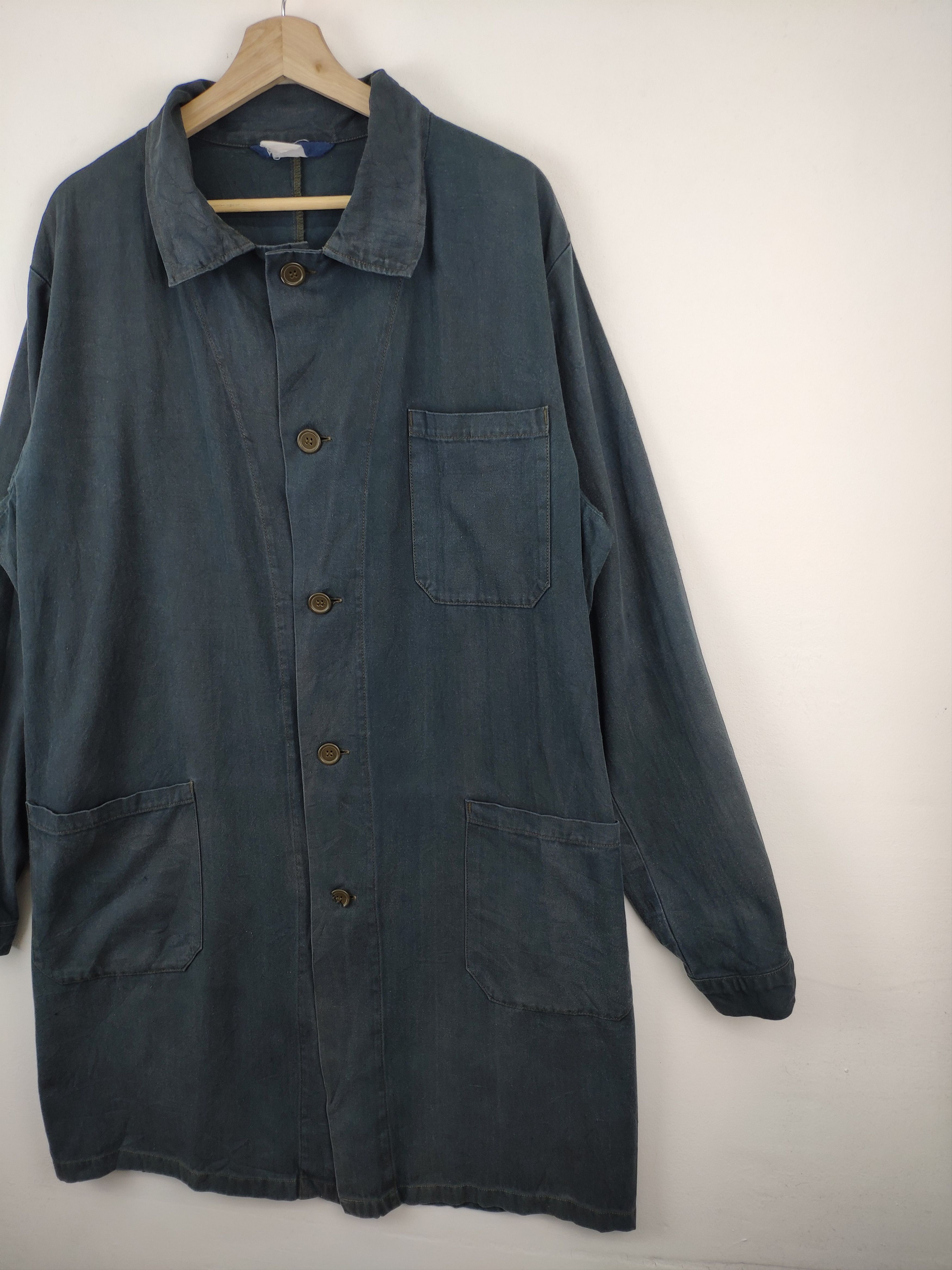Japanese Brand × Le Grande Bleu (L.G.B.) Vintage Long Shirt Button Up Unbranded Size L / US 10 / IT 46 - 4 Thumbnail