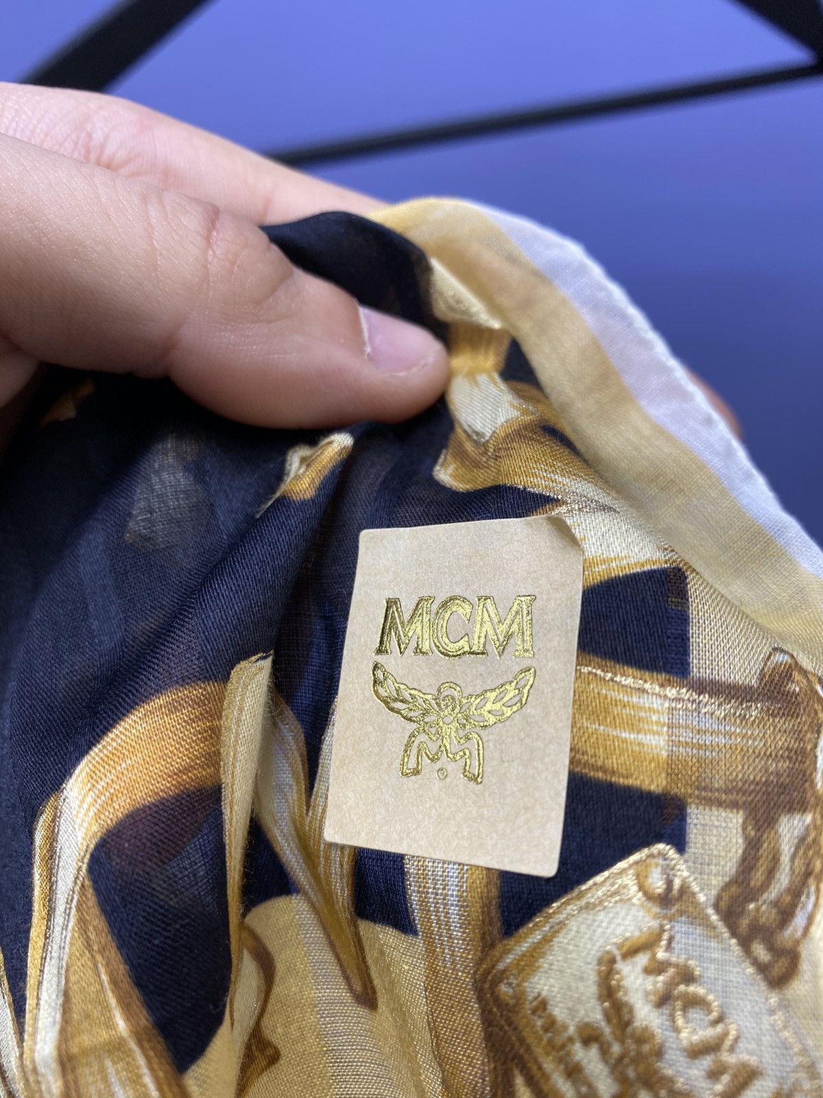 MCM MCM Bandanna Handkerchief Monogram Size ONE SIZE - 9 Thumbnail