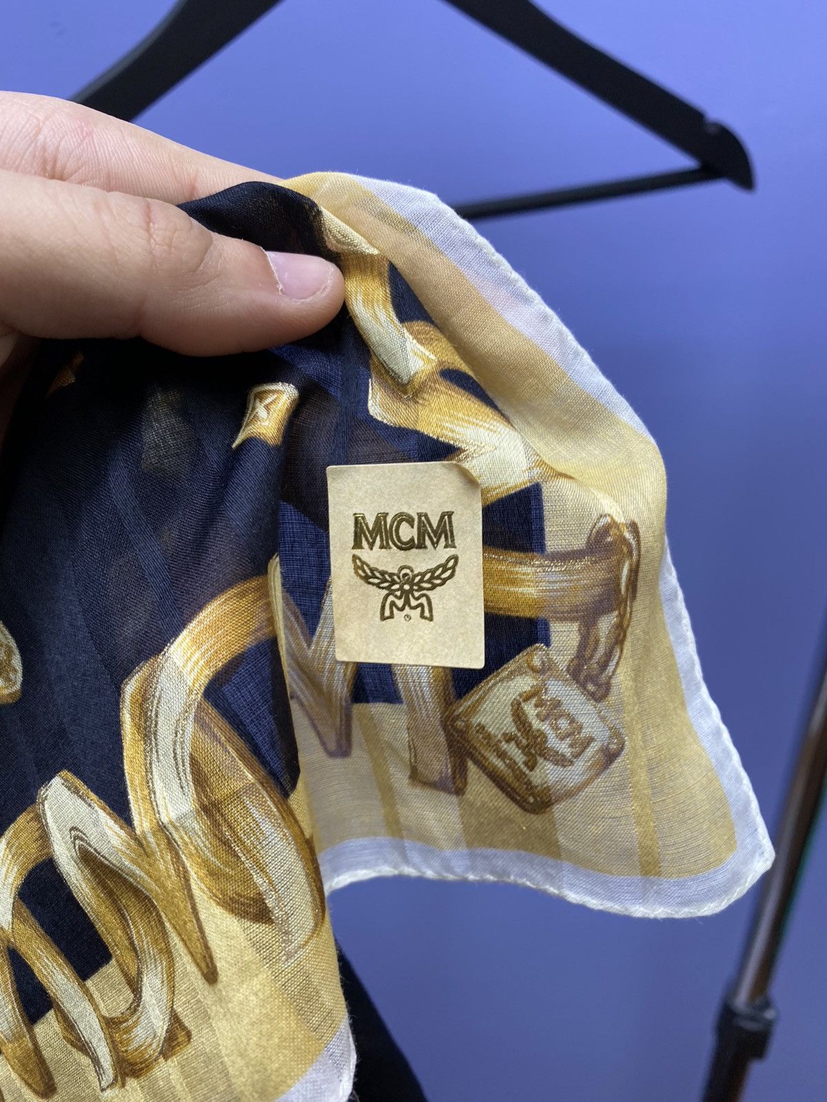 MCM MCM Bandanna Handkerchief Monogram Size ONE SIZE - 8 Thumbnail