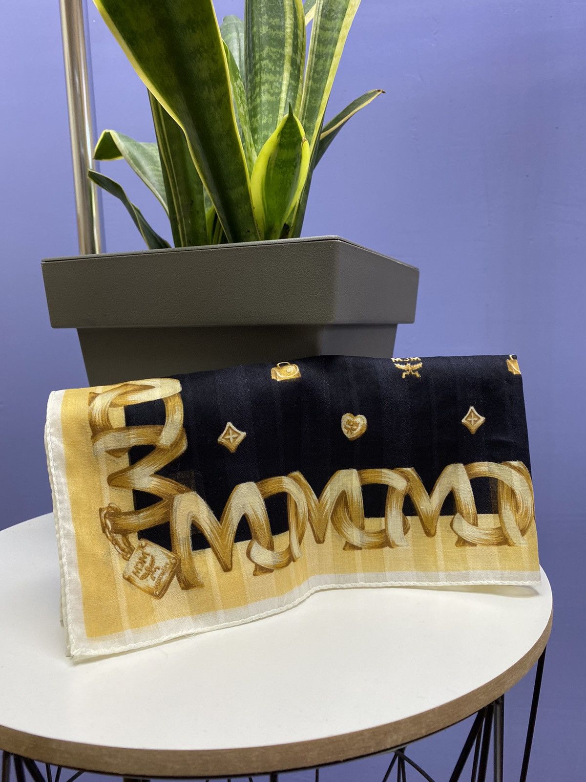 MCM MCM Bandanna Handkerchief Monogram Size ONE SIZE - 1 Thumbnail