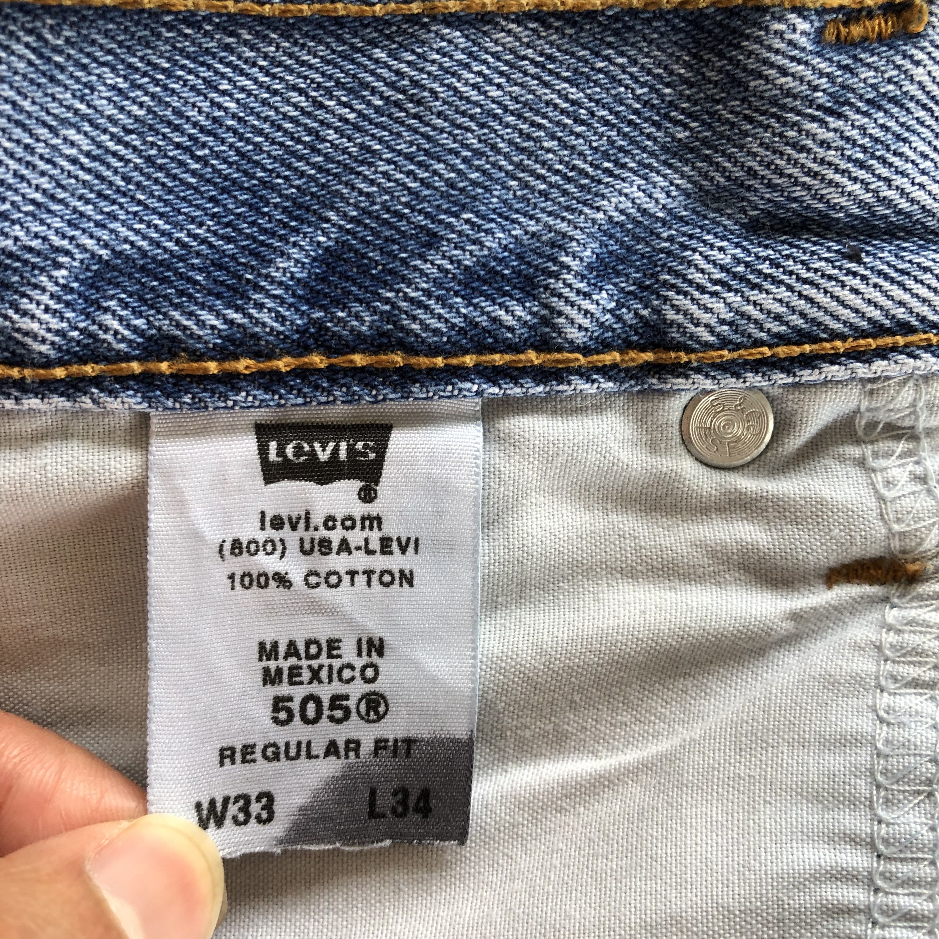 Levi's Vintage Levis Distressed Jeans Levis 505 Faded Denim Pants Size US 32 / EU 48 - 9 Thumbnail
