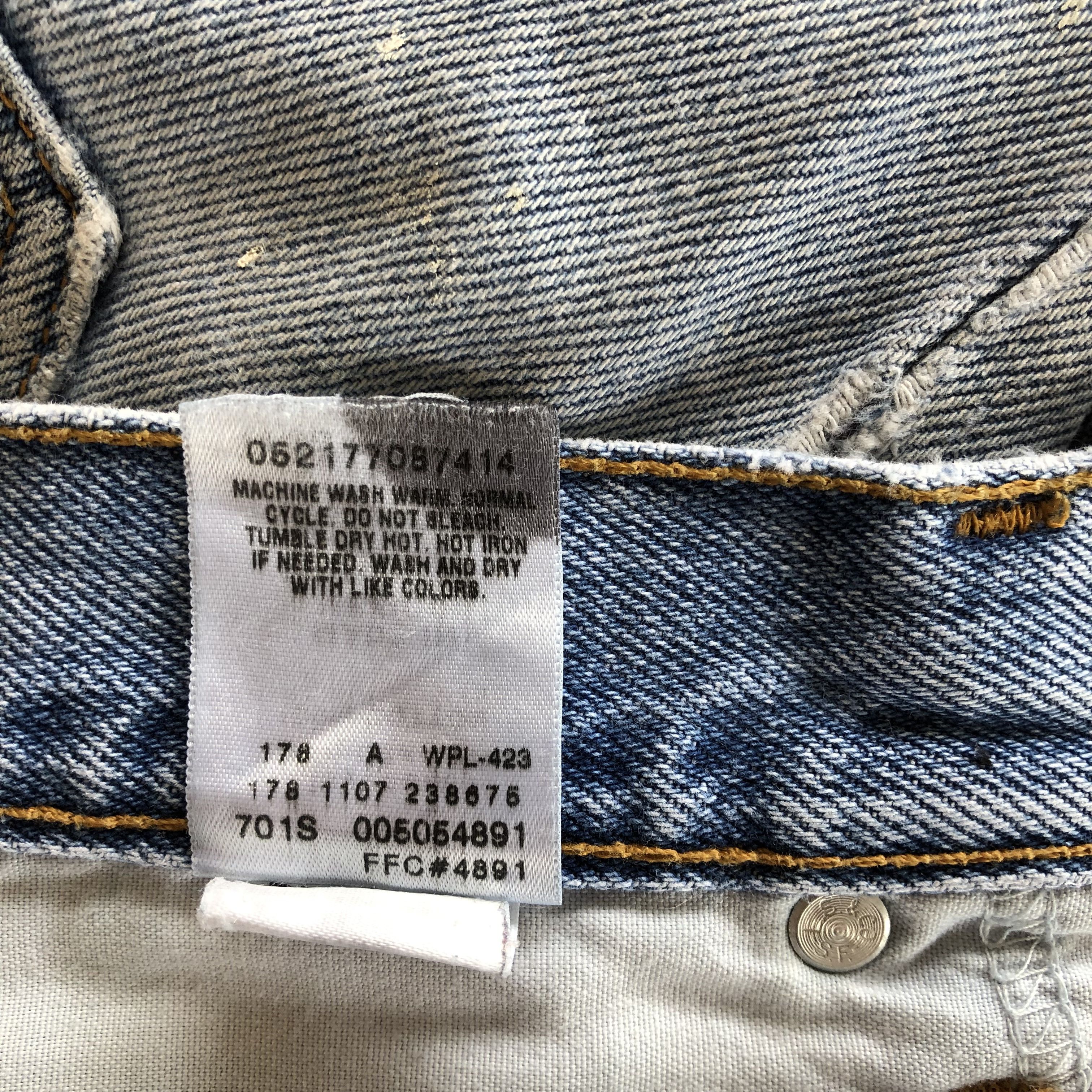 Levi's Vintage Levis Distressed Jeans Levis 505 Faded Denim Pants Size US 32 / EU 48 - 10 Thumbnail