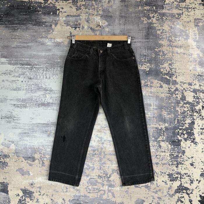 Vintage Vintage Levis Jeans Faded Black Orange Tab Levis 560 Denim ...