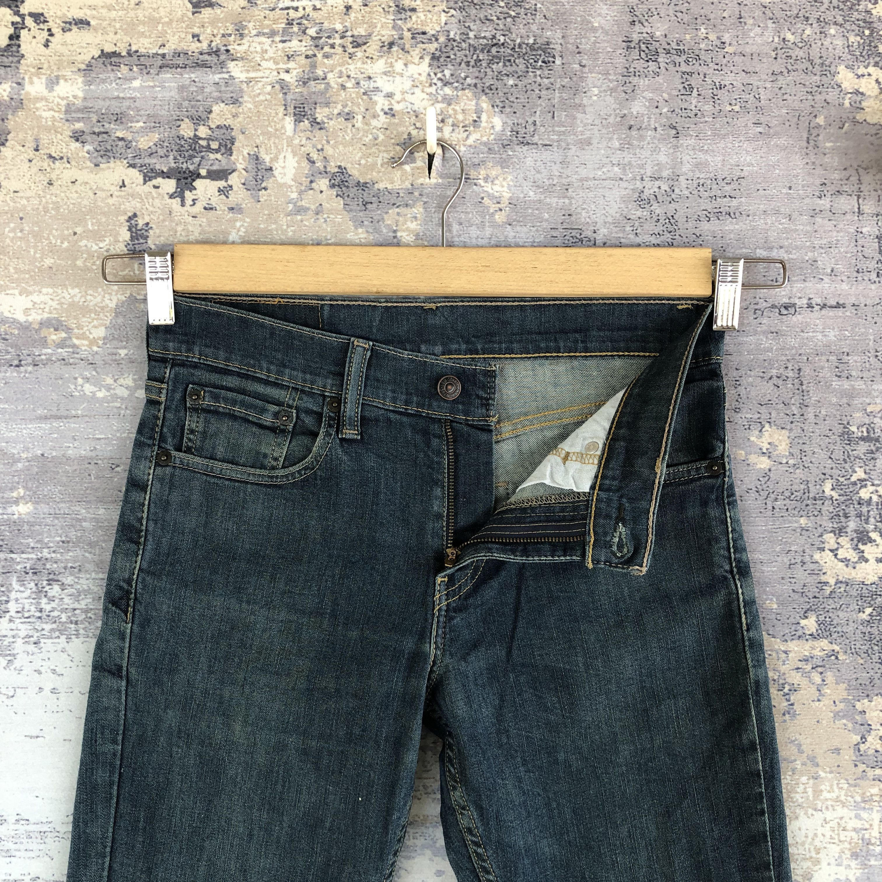 Levi's Vintage Y2K Levis Jeans Levi's 511 Skinny Tapered Denim Size 28" / US 6 / IT 42 - 8 Thumbnail