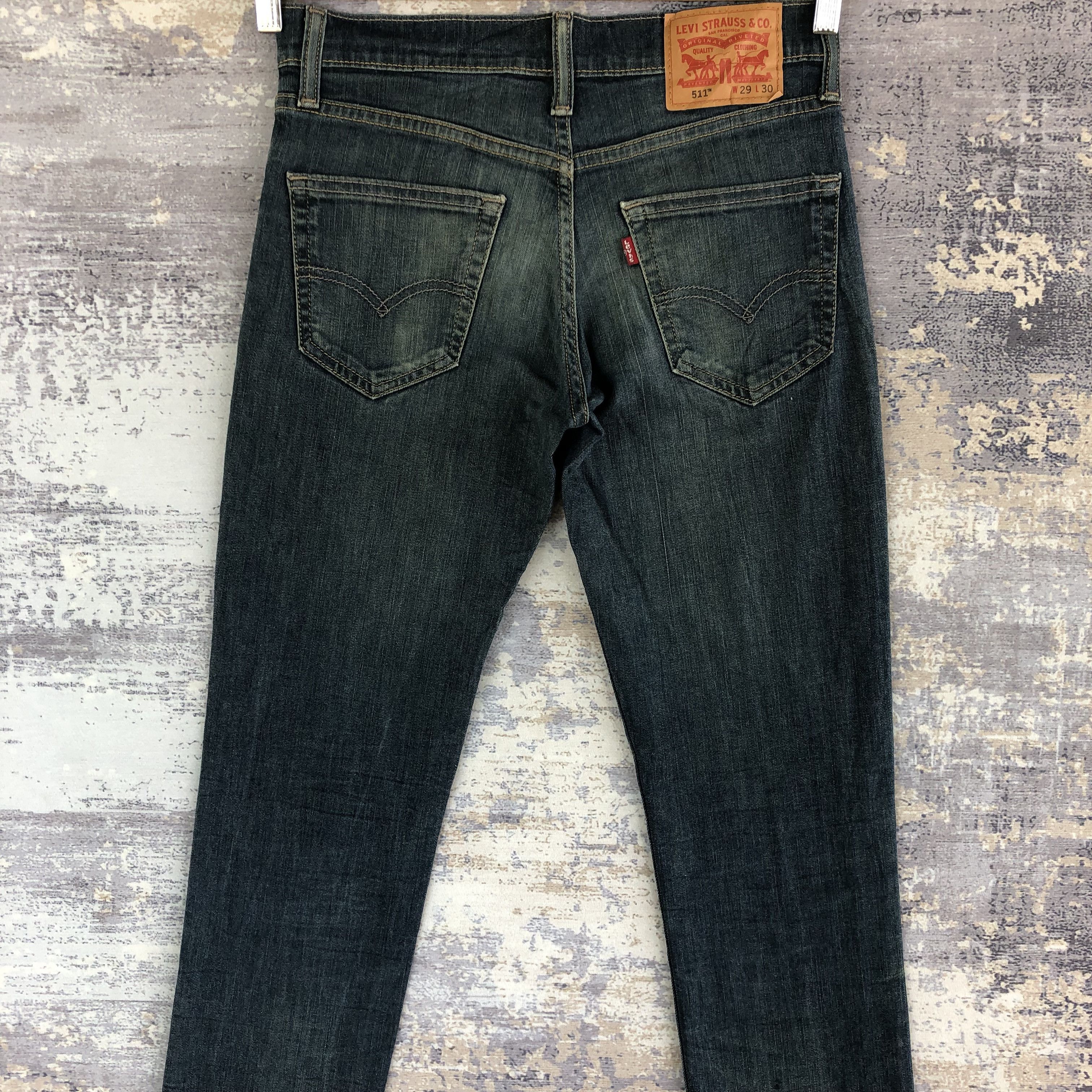 Levi's Vintage Y2K Levis Jeans Levi's 511 Skinny Tapered Denim Size 28" / US 6 / IT 42 - 6 Thumbnail