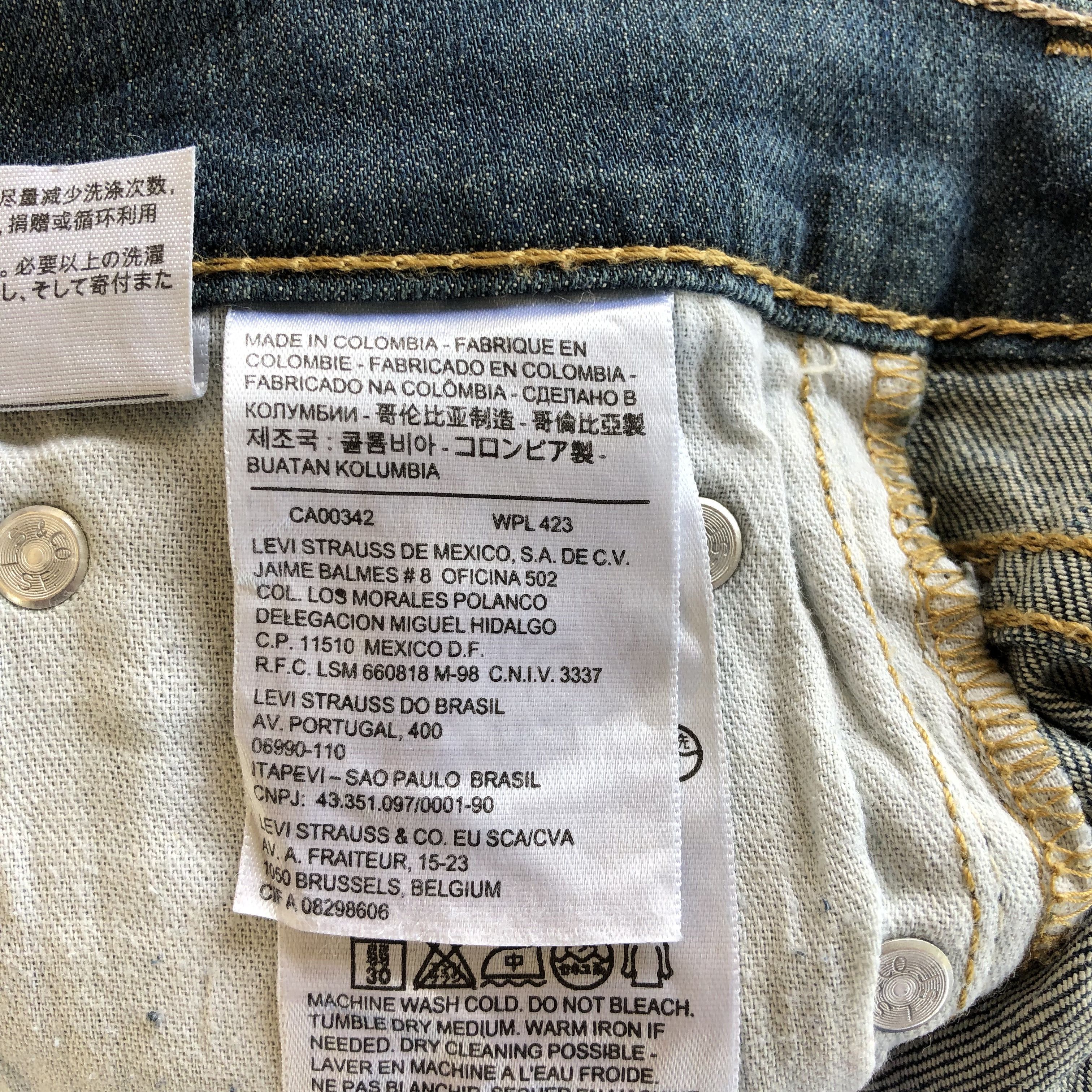 Levi's Vintage Y2K Levis Jeans Levi's 511 Skinny Tapered Denim Size 28" / US 6 / IT 42 - 11 Thumbnail