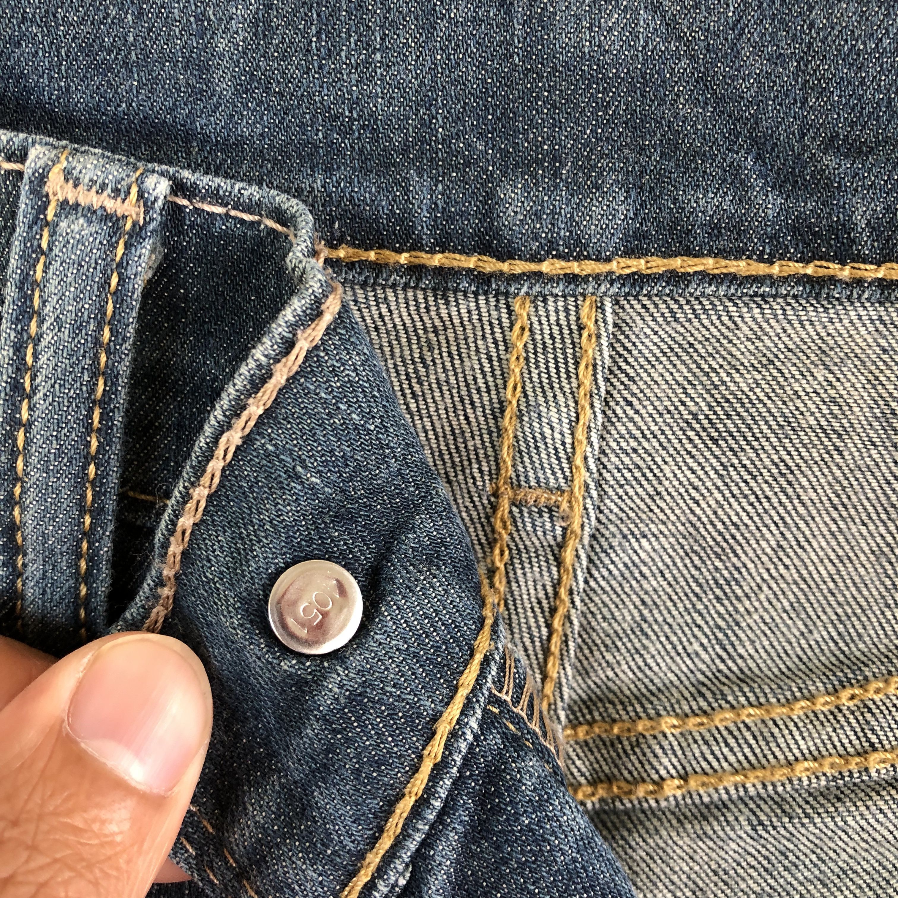 Levi's Vintage Y2K Levis Jeans Levi's 511 Skinny Tapered Denim Size 28" / US 6 / IT 42 - 9 Thumbnail