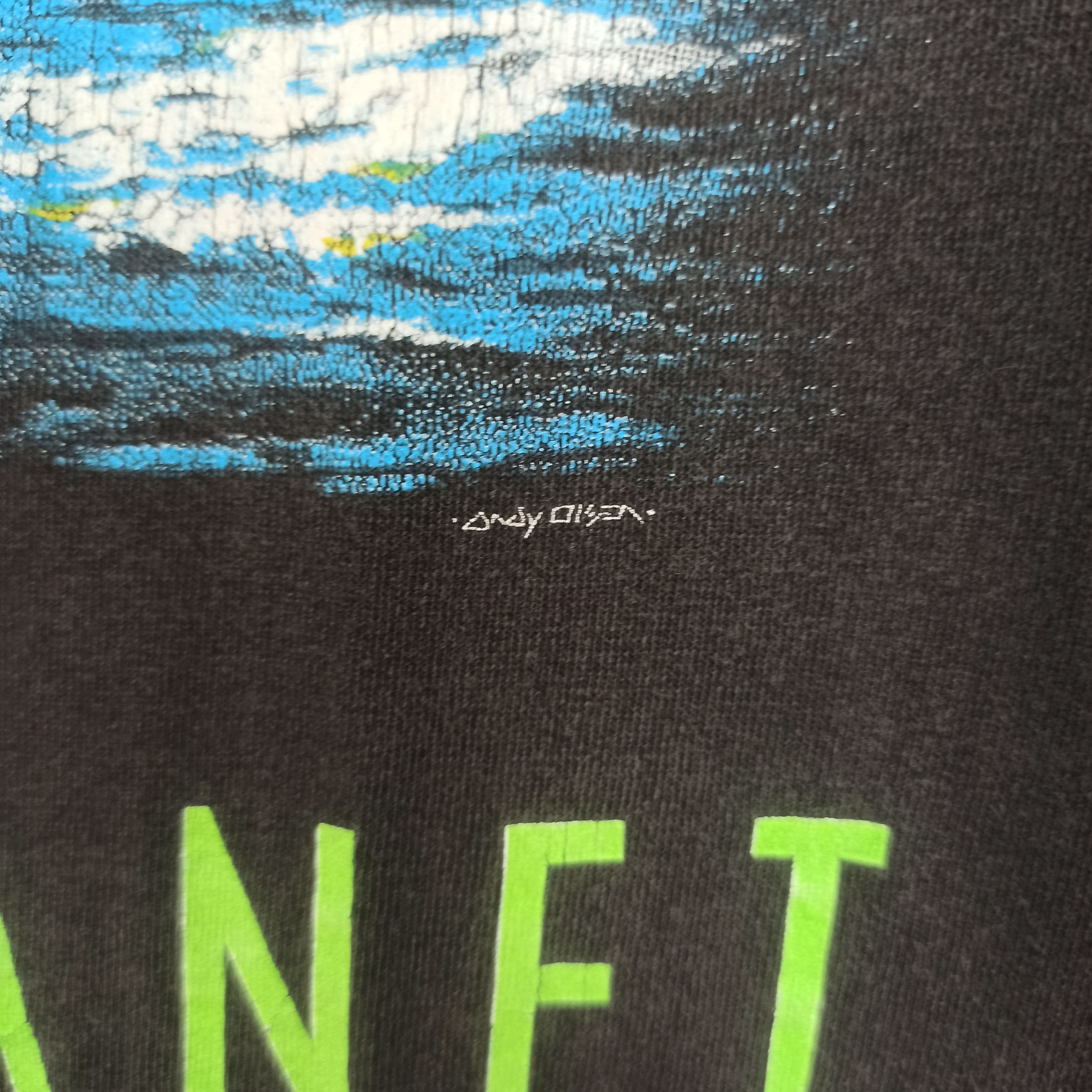 Vintage Blue Planet Kennedy Space Center Florida T-shirt