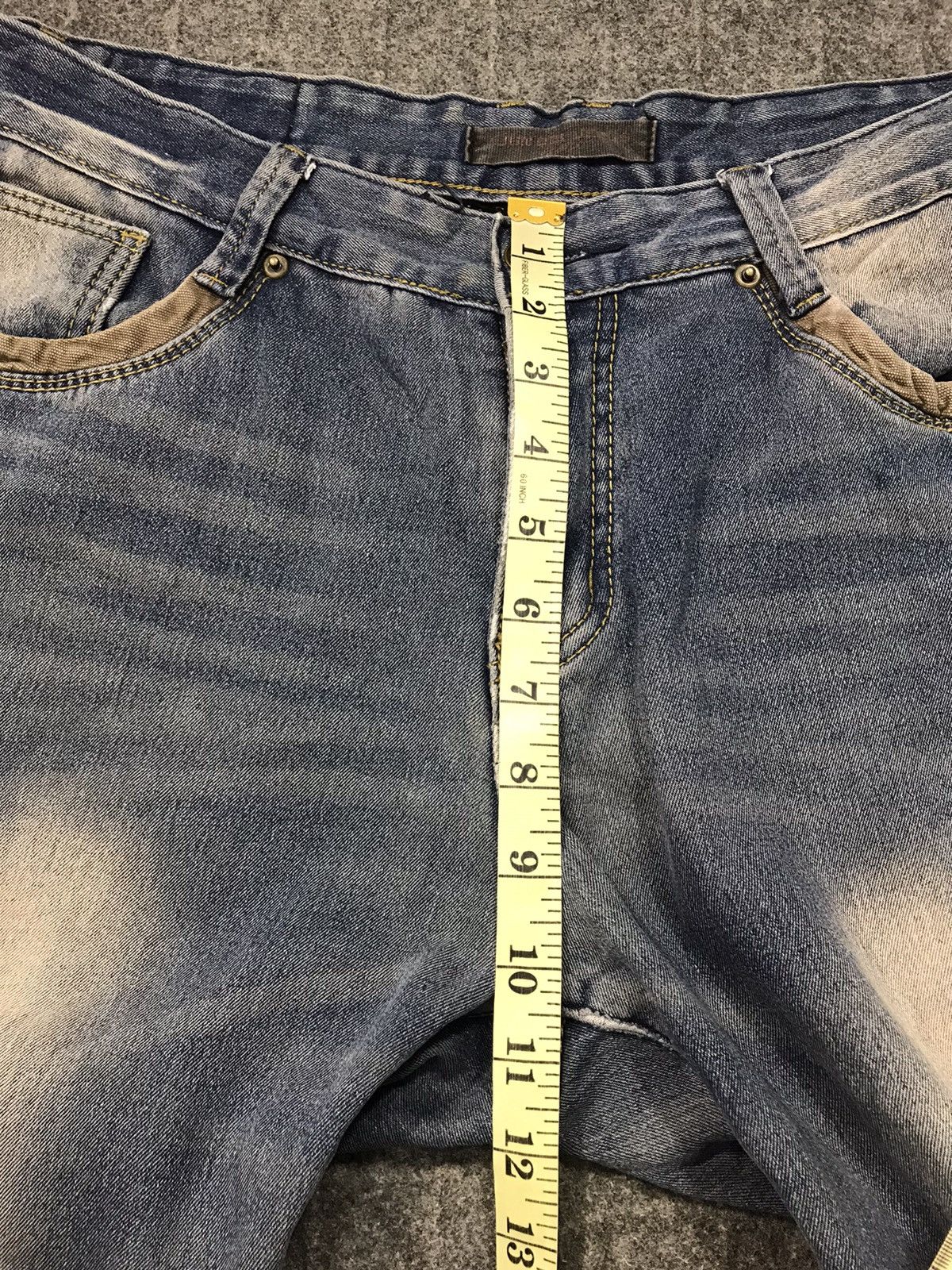 Japanese Brand Jun Dol Jeans Japanese Brand Distressed Denim Indigo Jeans Size US 33 - 13 Thumbnail