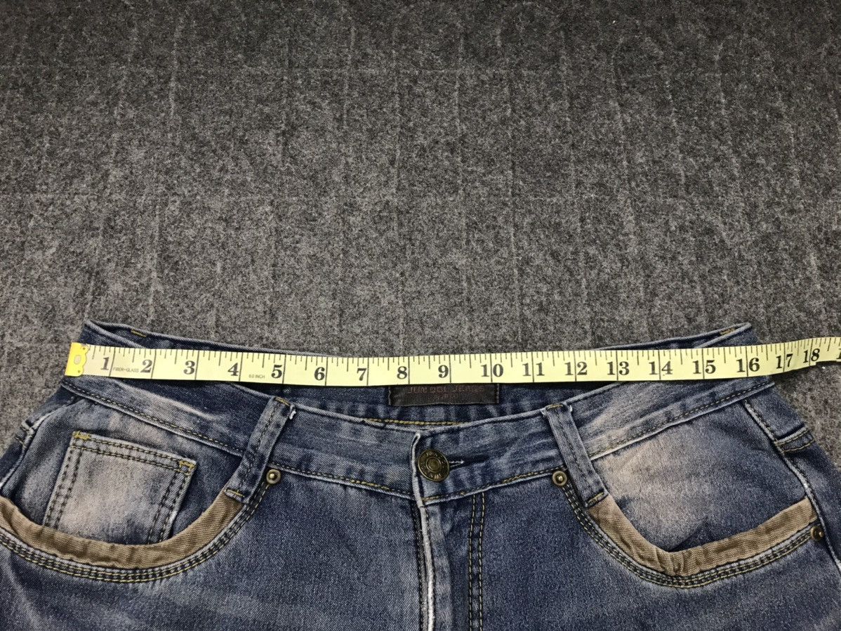 Japanese Brand Jun Dol Jeans Japanese Brand Distressed Denim Indigo Jeans Size US 33 - 10 Thumbnail