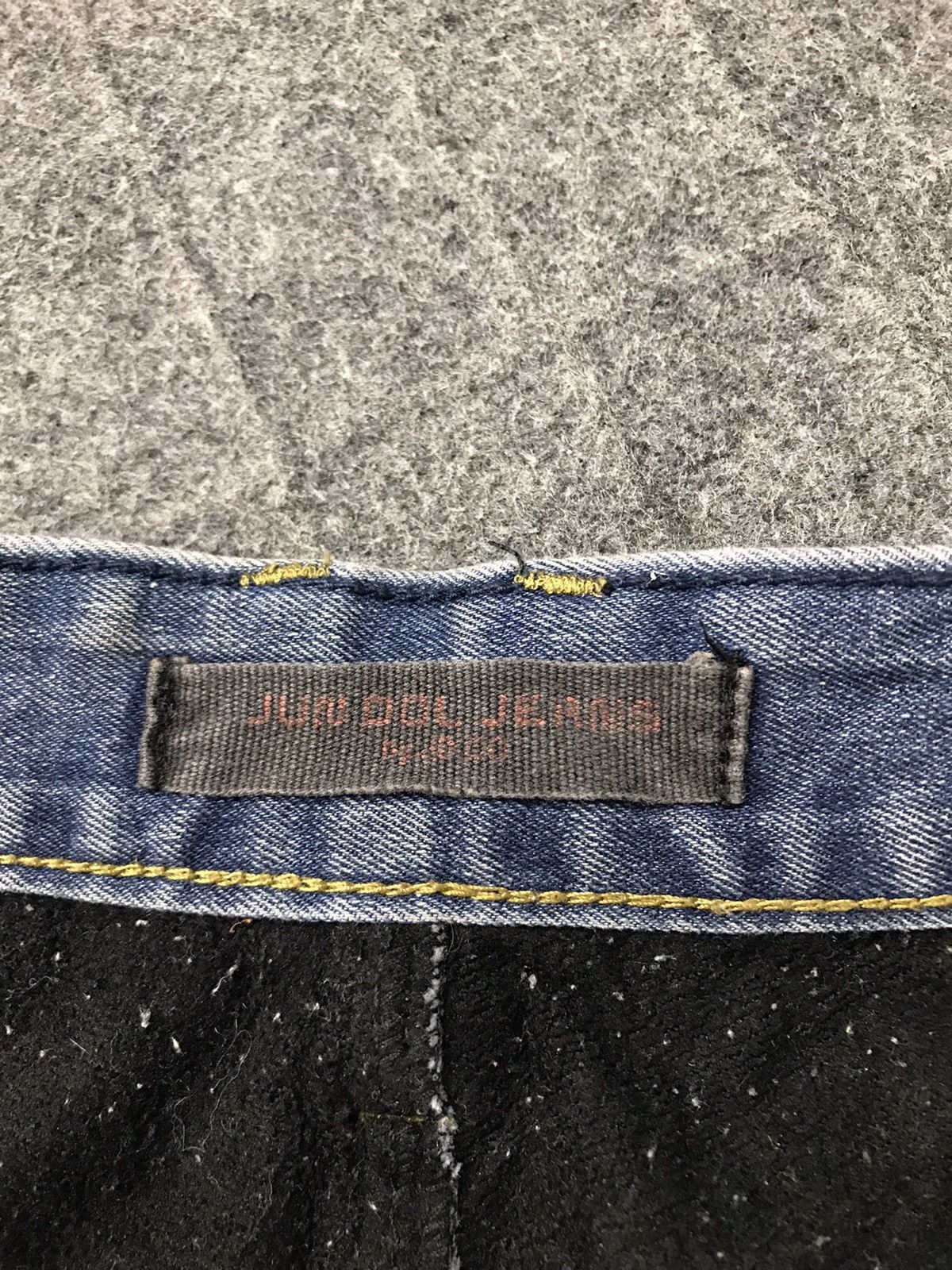 Japanese Brand Jun Dol Jeans Japanese Brand Distressed Denim Indigo Jeans Size US 33 - 6 Thumbnail