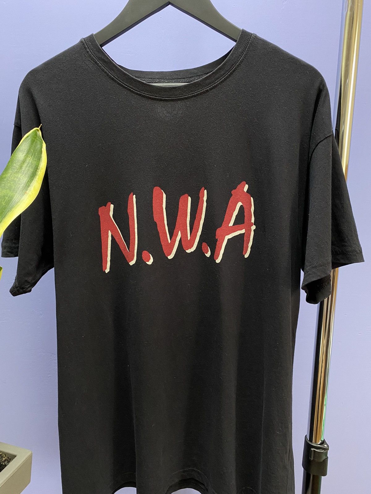 Rap Tees NWA Big Logo T Shirt Size US L / EU 52-54 / 3 - 6 Thumbnail