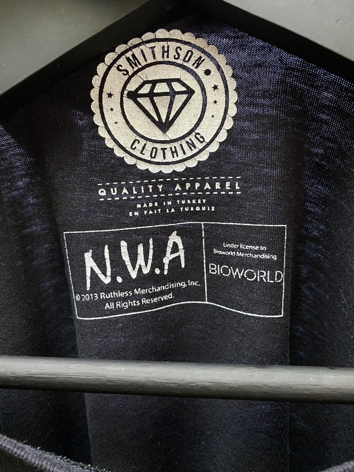Rap Tees NWA Big Logo T Shirt Size US L / EU 52-54 / 3 - 8 Thumbnail