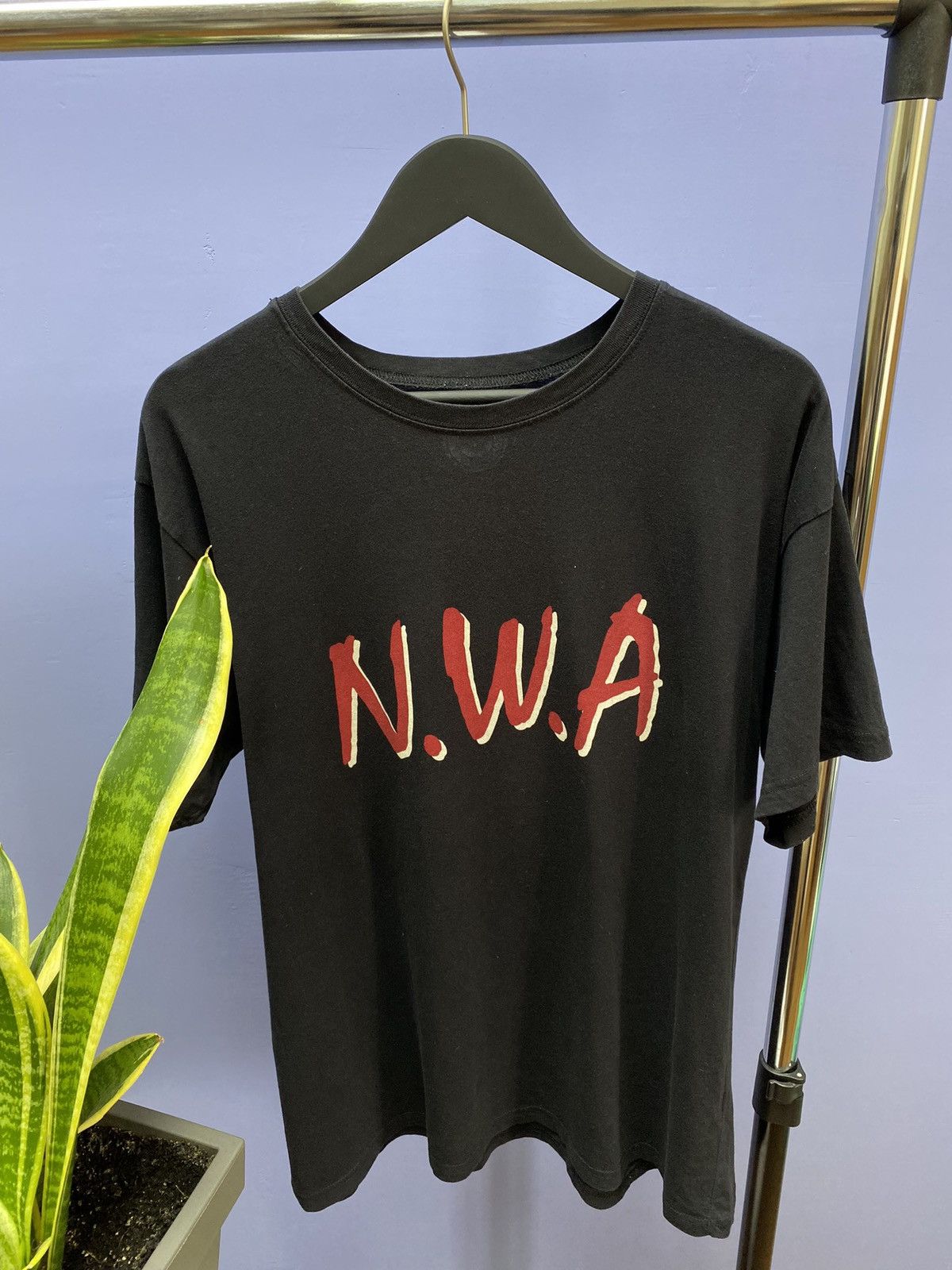 Rap Tees NWA Big Logo T Shirt Size US L / EU 52-54 / 3 - 4 Thumbnail