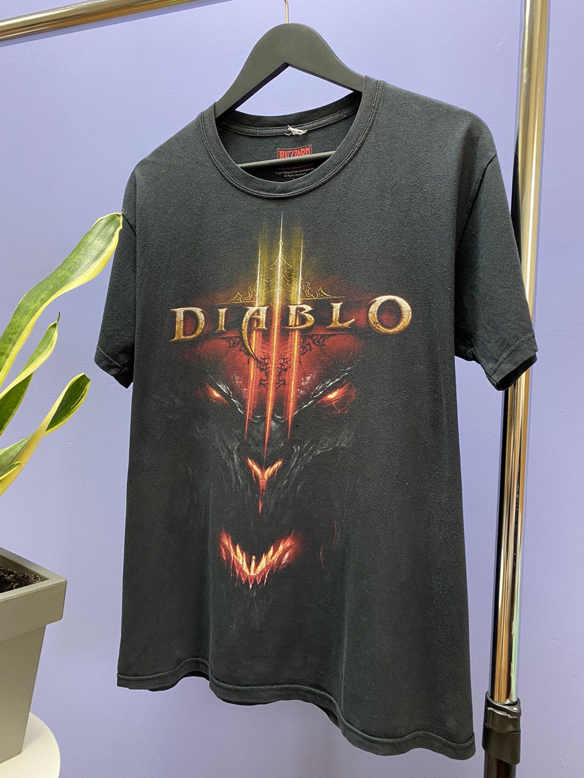 Playstation Diablo 3 Blizzard Entertainment Game T Shirt Size US L / EU 52-54 / 3 - 2 Thumbnail
