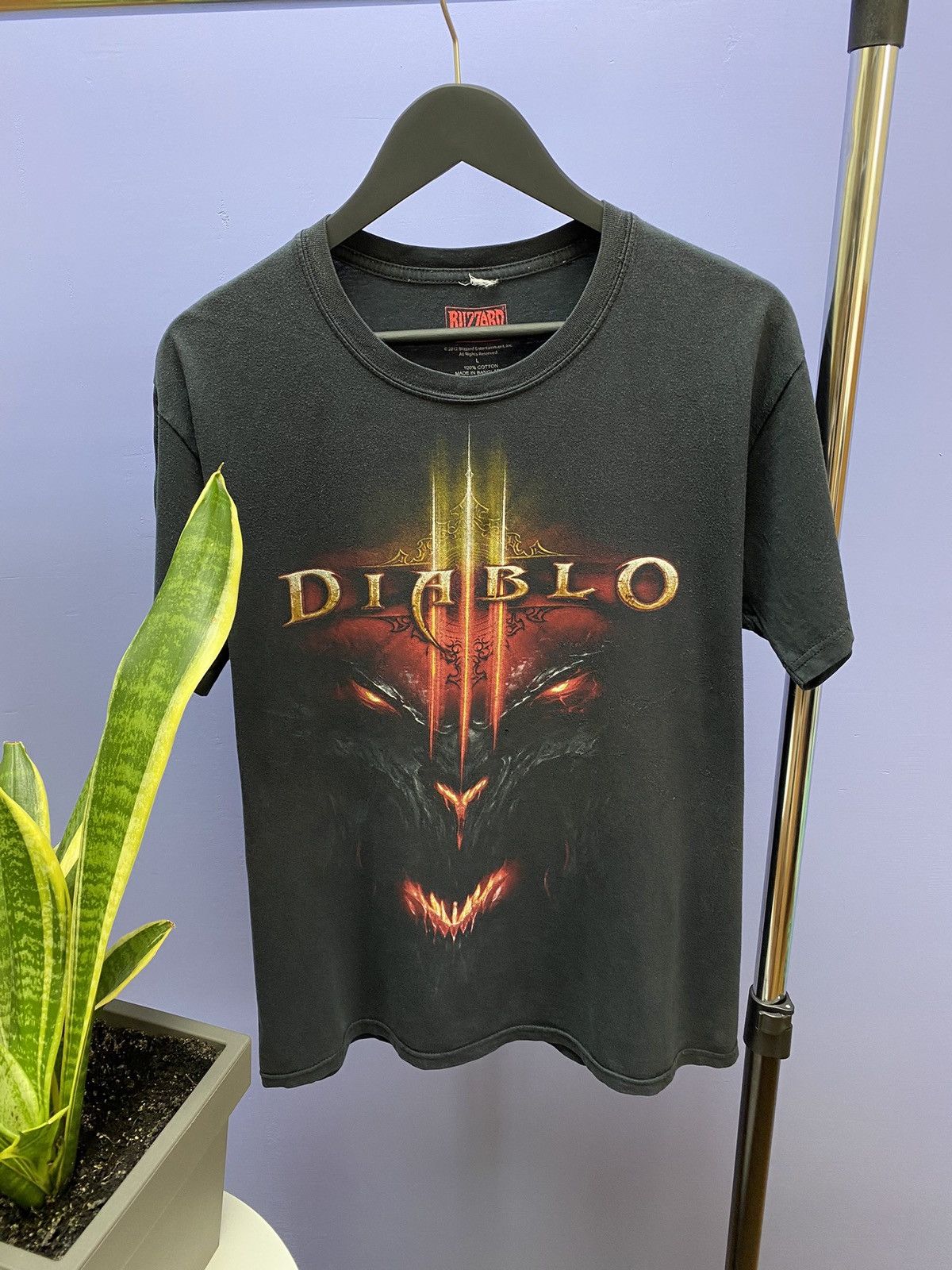 Playstation Diablo 3 Blizzard Entertainment Game T Shirt Size US L / EU 52-54 / 3 - 4 Thumbnail