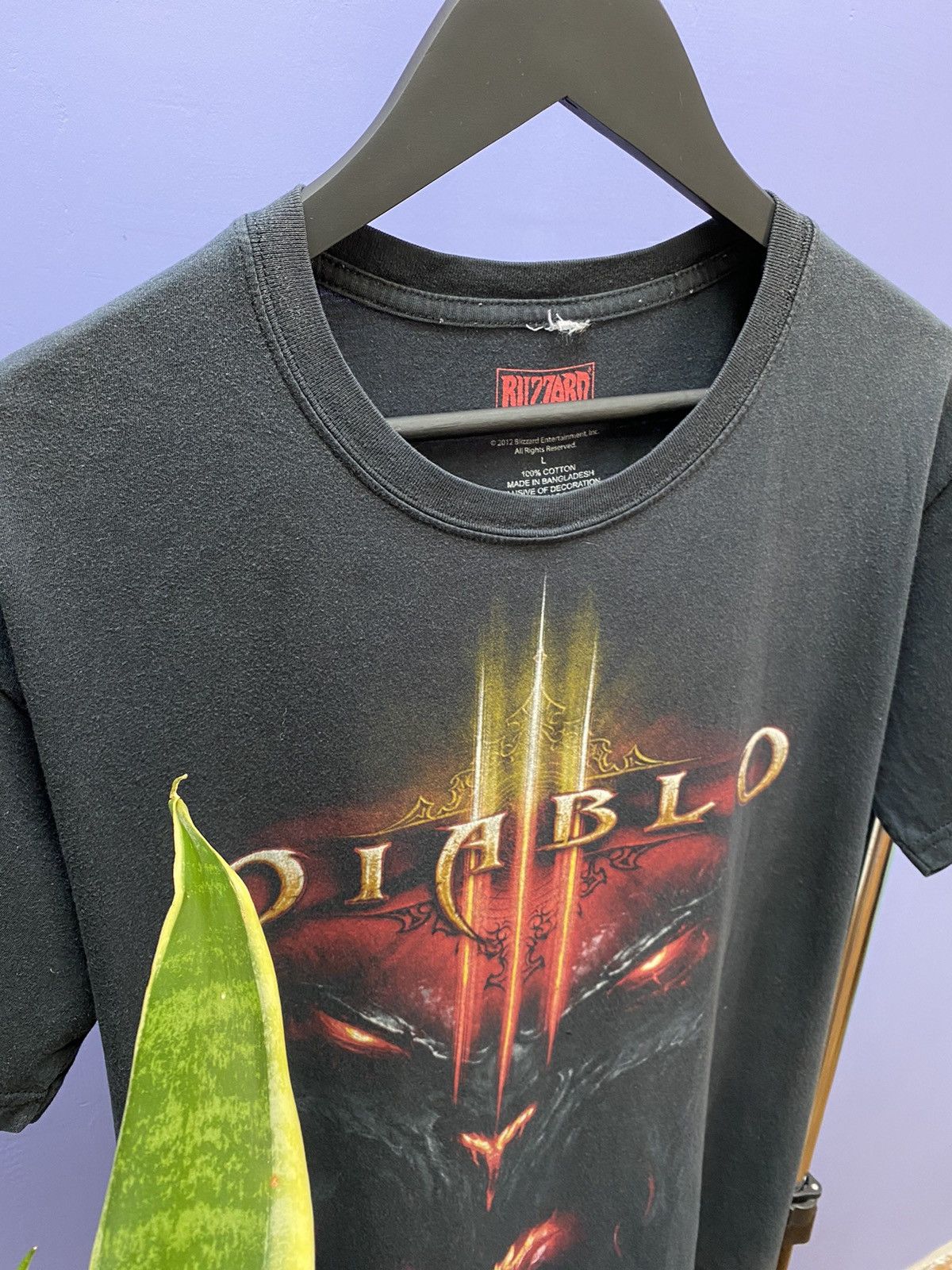 Playstation Diablo 3 Blizzard Entertainment Game T Shirt Size US L / EU 52-54 / 3 - 10 Thumbnail