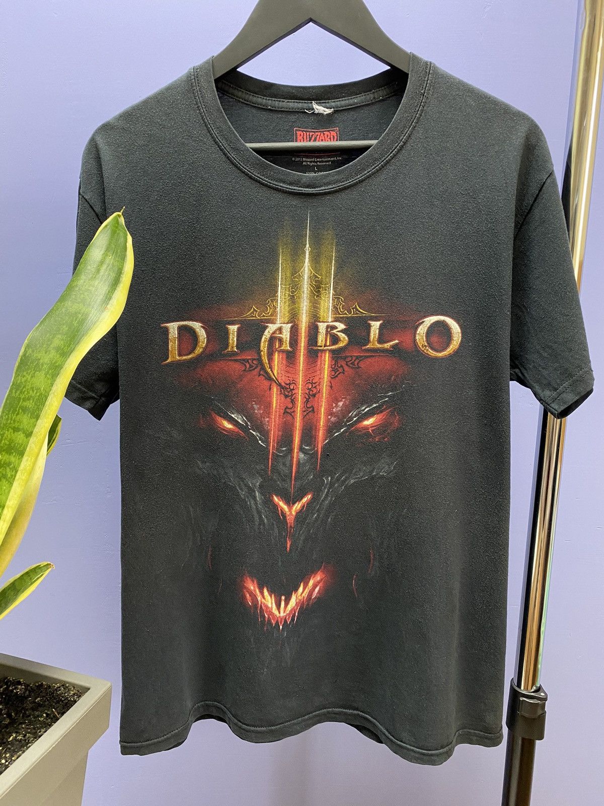 Playstation Diablo 3 Blizzard Entertainment Game T Shirt Size US L / EU 52-54 / 3 - 6 Thumbnail