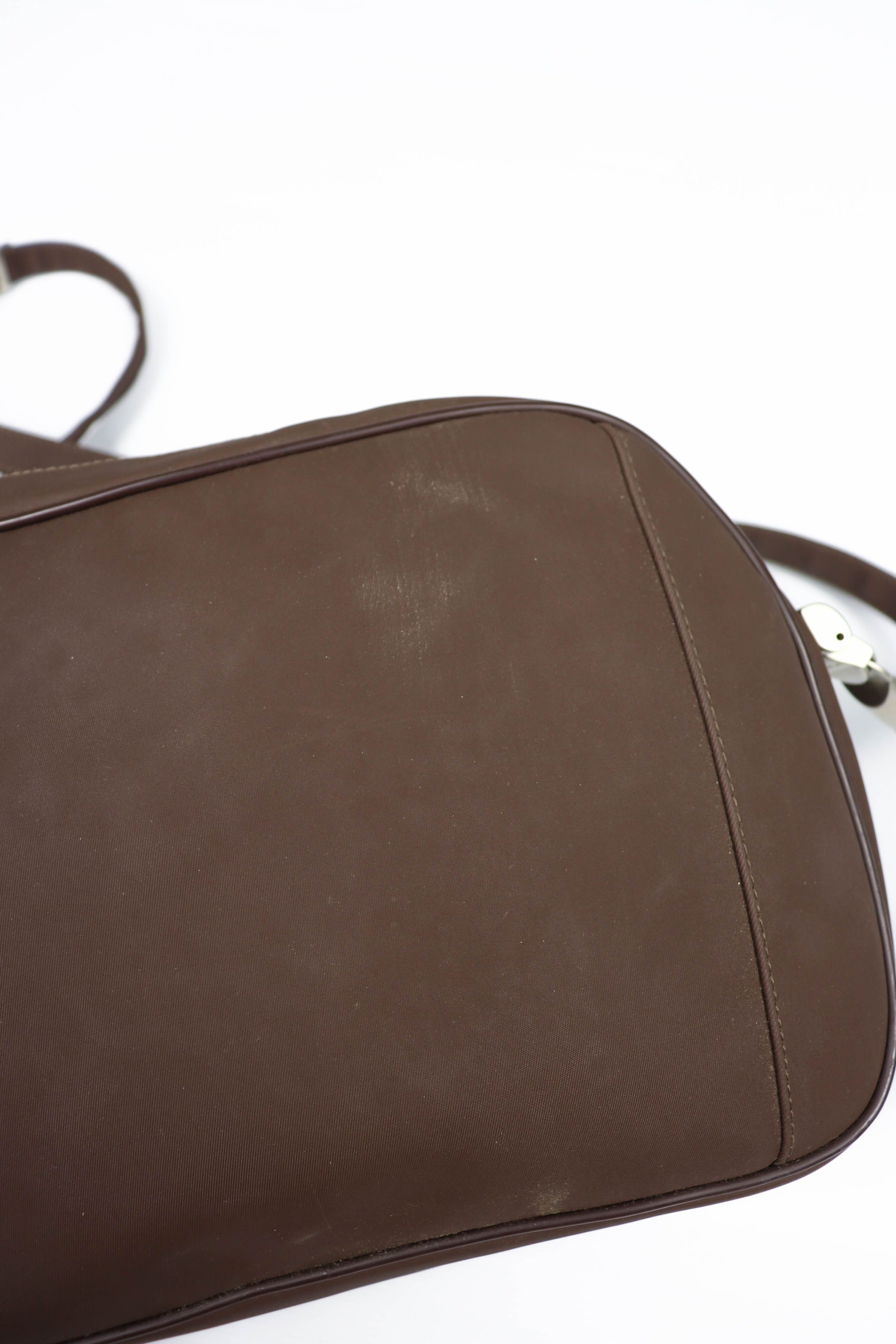 Mandarina Duck Mandarina Duck Vintage Brown PVC Shoulder Crossbody Bag Size ONE SIZE - 8 Thumbnail