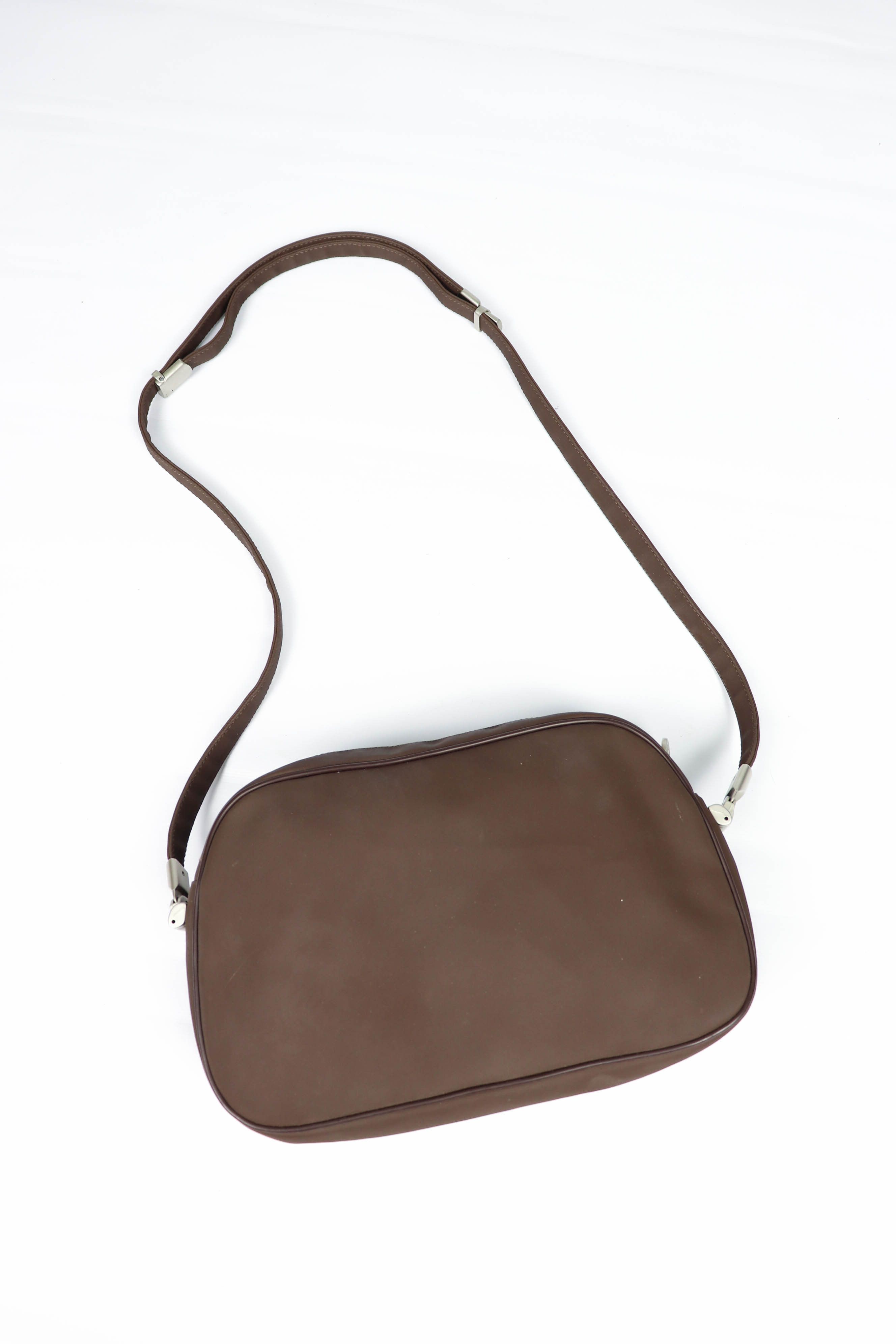 Mandarina Duck Mandarina Duck Vintage Brown PVC Shoulder Crossbody Bag Size ONE SIZE - 2 Thumbnail