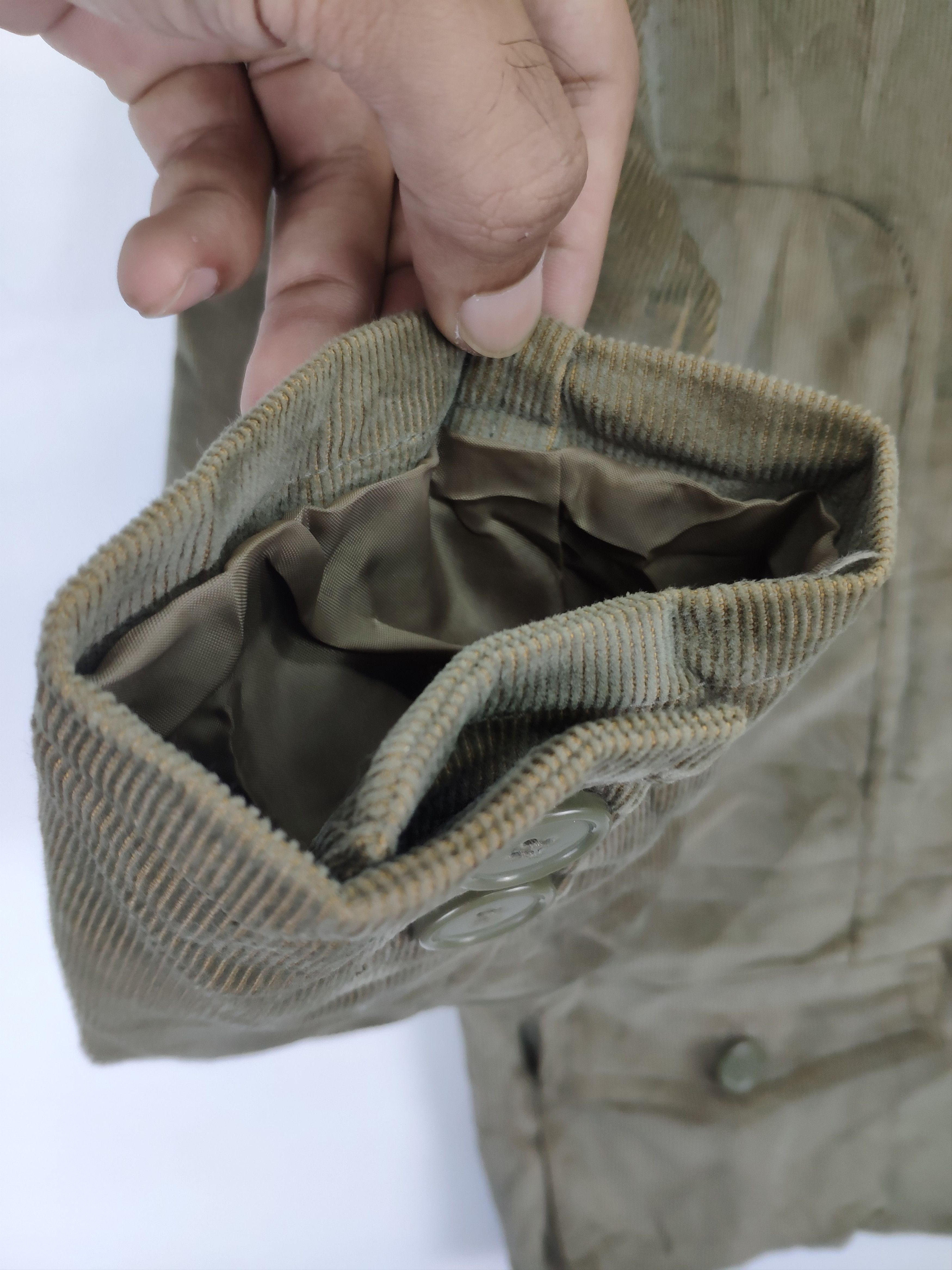 Vintage Vintage Corduroy Jacket Button Up Travis Scott Style Size US M / EU 48-50 / 2 - 5 Thumbnail