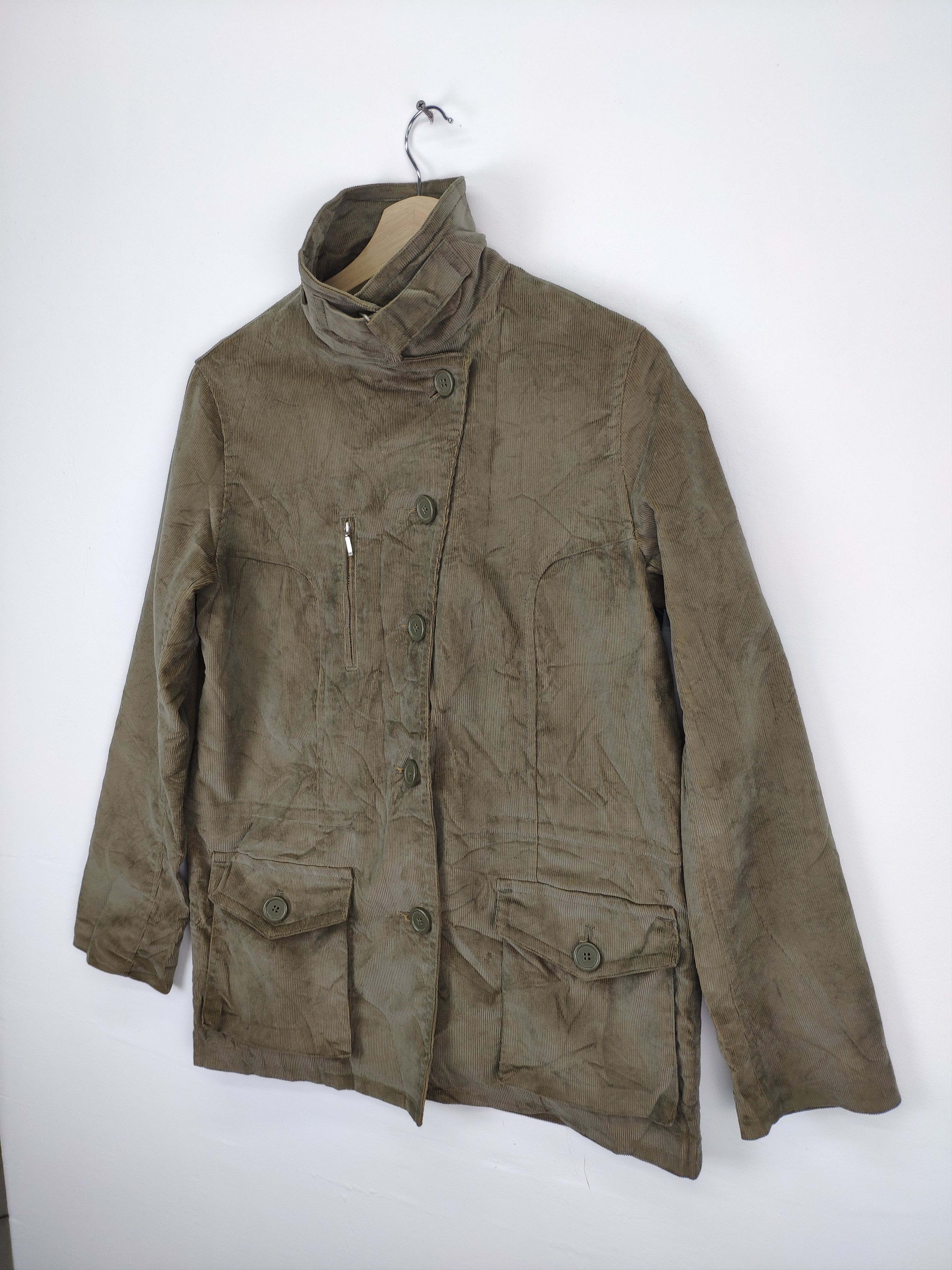 Vintage Vintage Corduroy Jacket Button Up Travis Scott Style Size US M / EU 48-50 / 2 - 2 Thumbnail